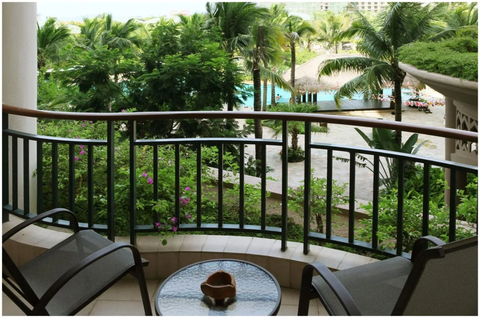 Balcony/Terrace in Howard Johnson Resort Sanya Bay