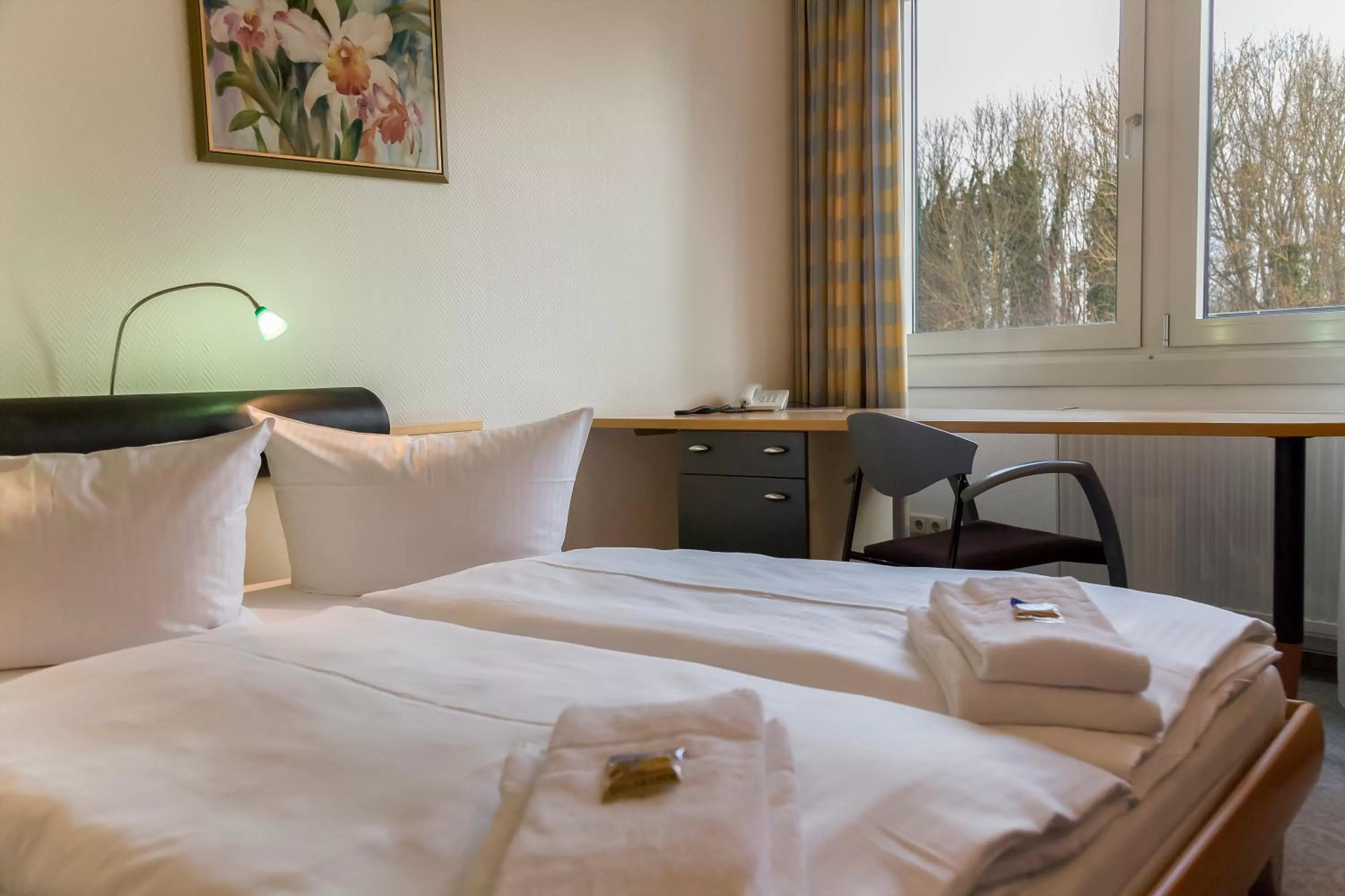 Bed in Seepark Hotel am Wandlitzsee