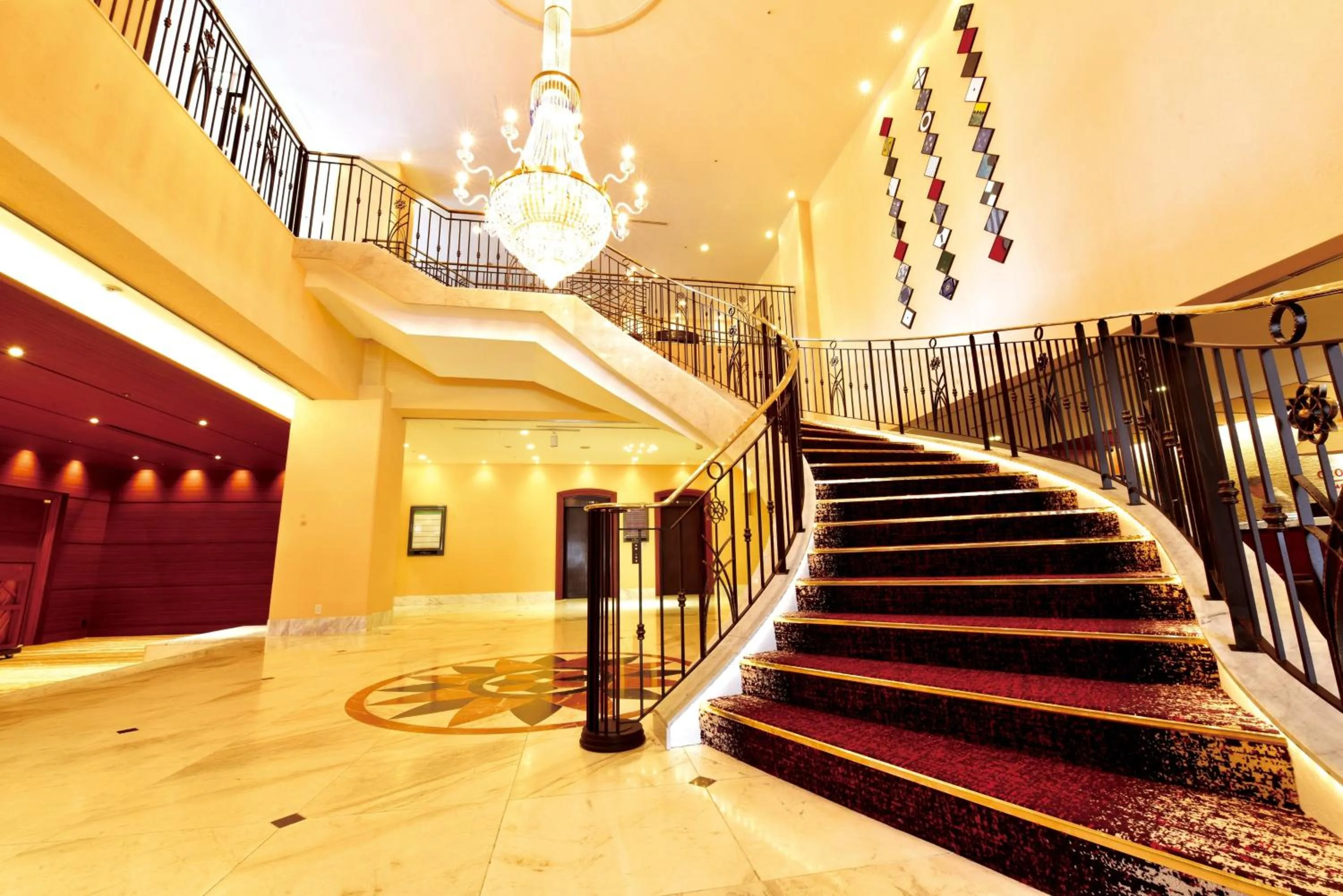 Decorative detail in ANA Crowne Plaza Hotel Nagasaki Gloverhill by IHG