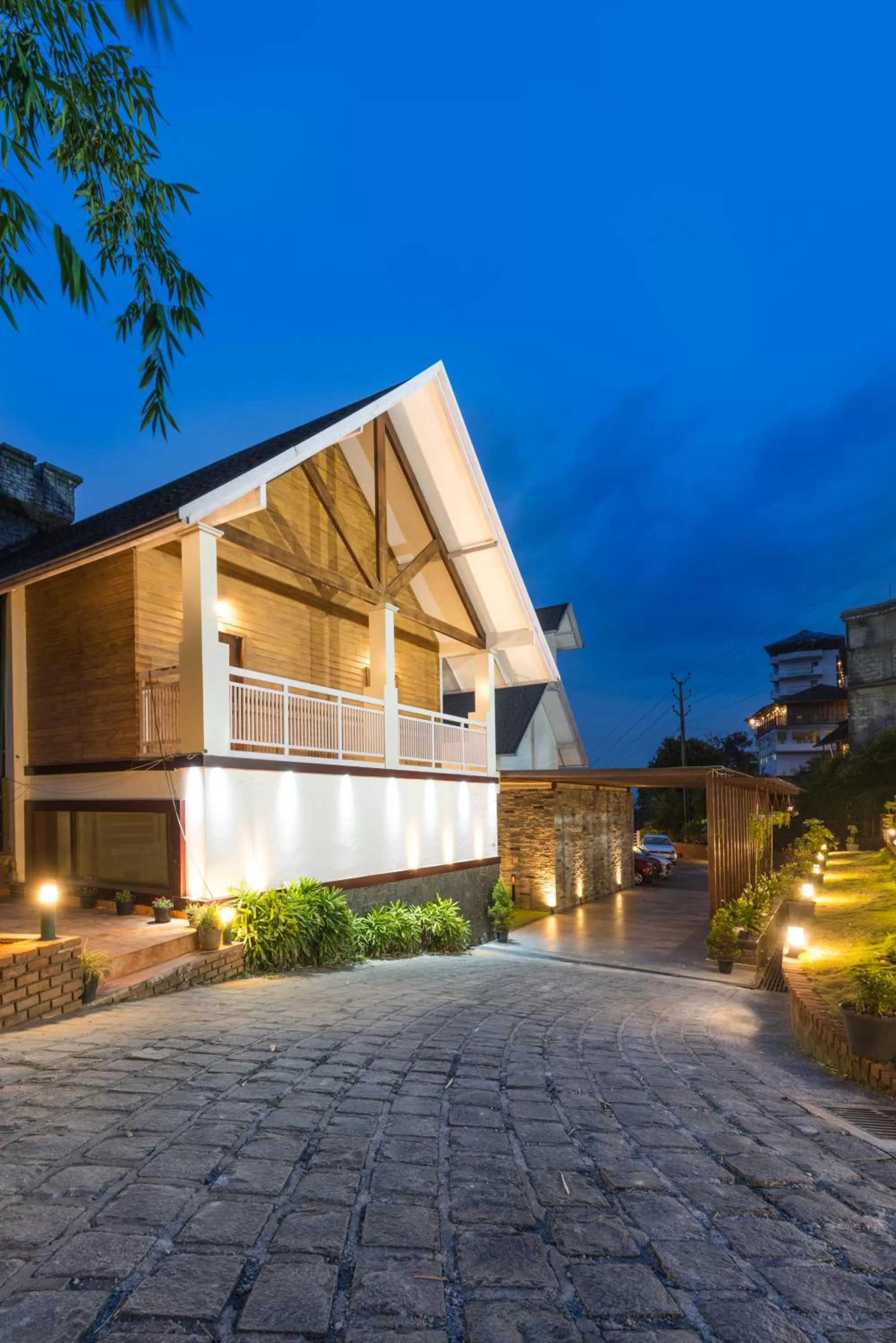 Property building in Trivers Resort Munnar