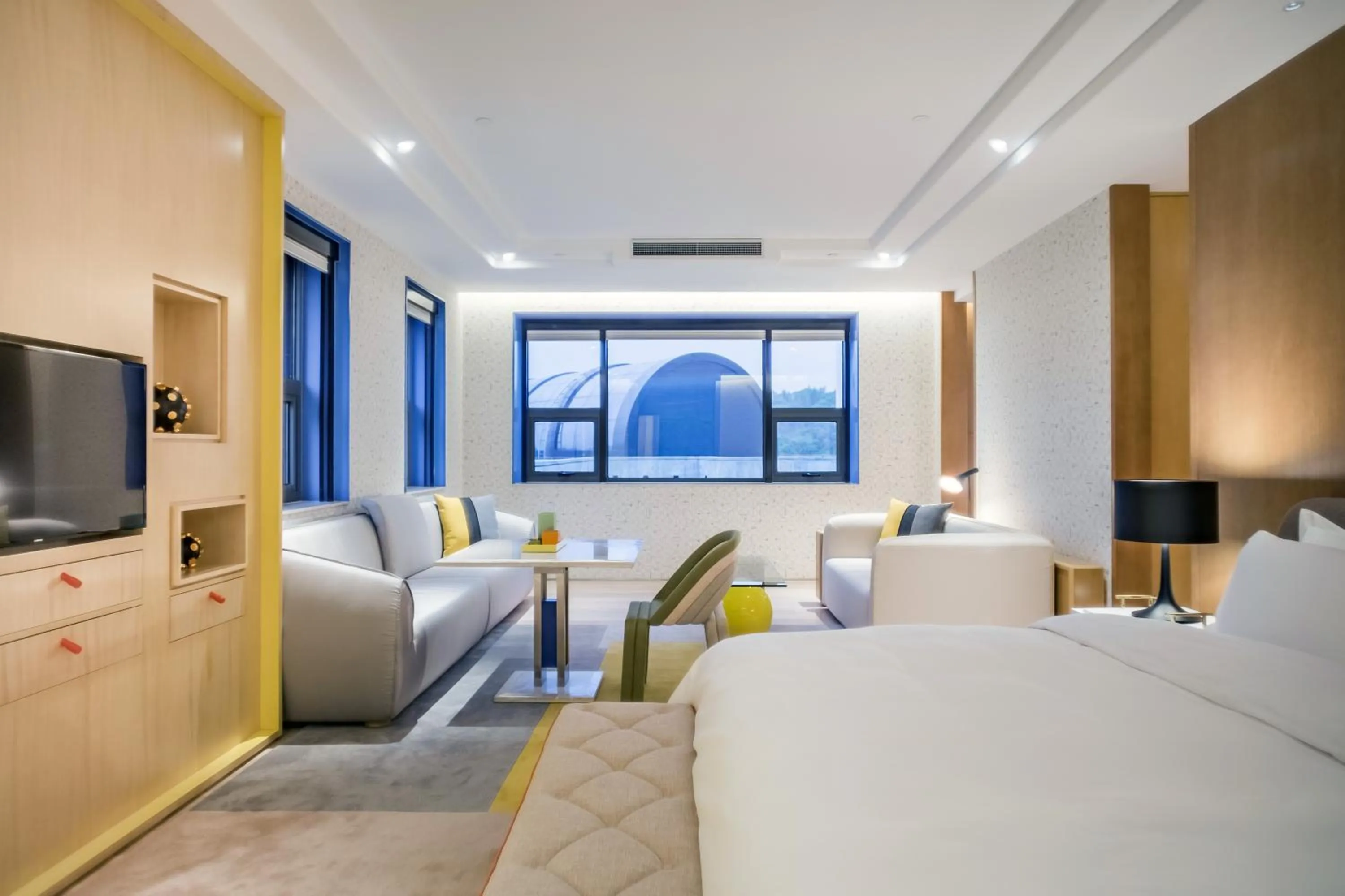 Bedroom, Bed in The Sifang Hotel Nanjing, Autograph Collection