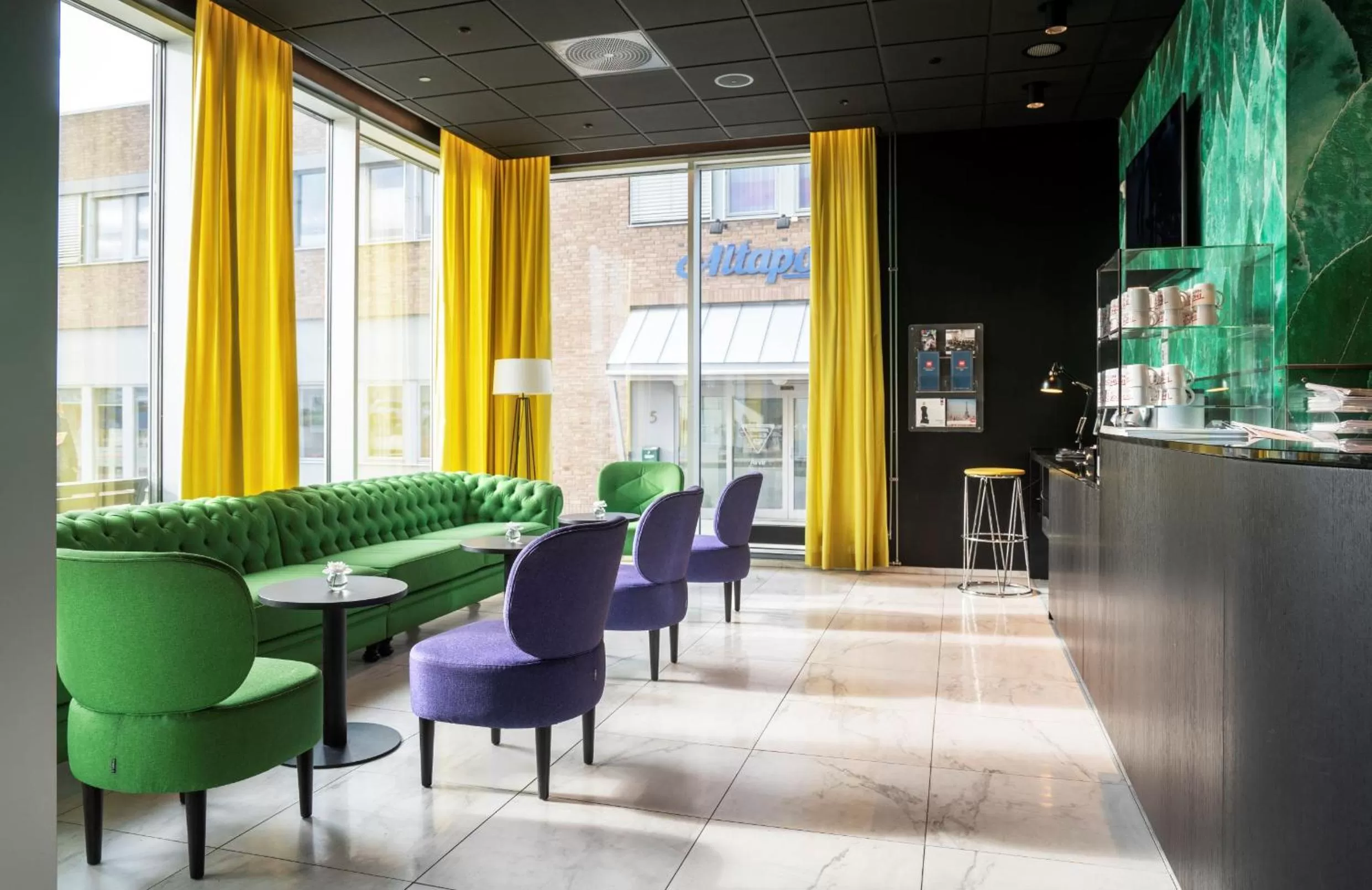 Lobby or reception in Thon Hotel Alta