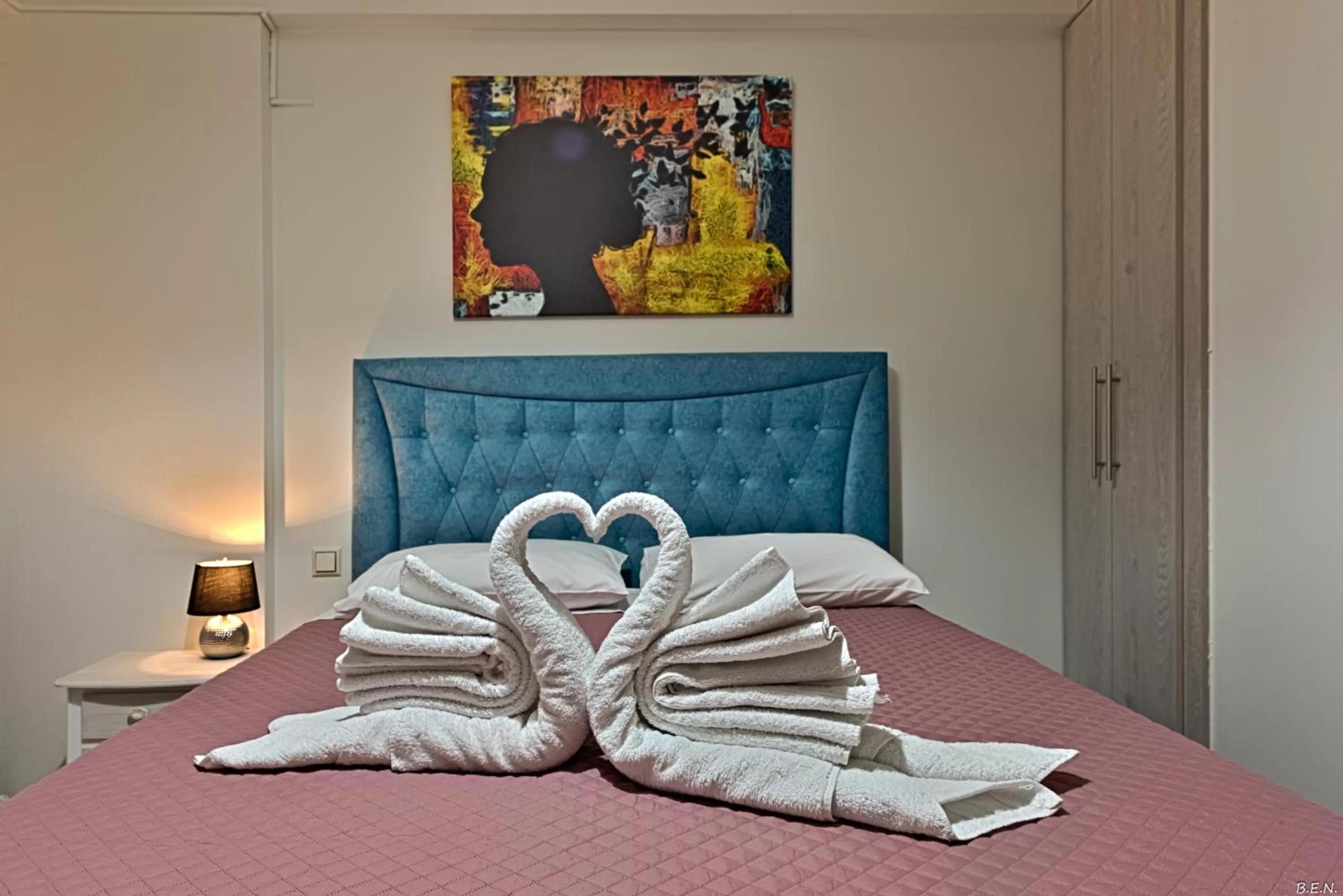 Bed in Alexia's Apartments