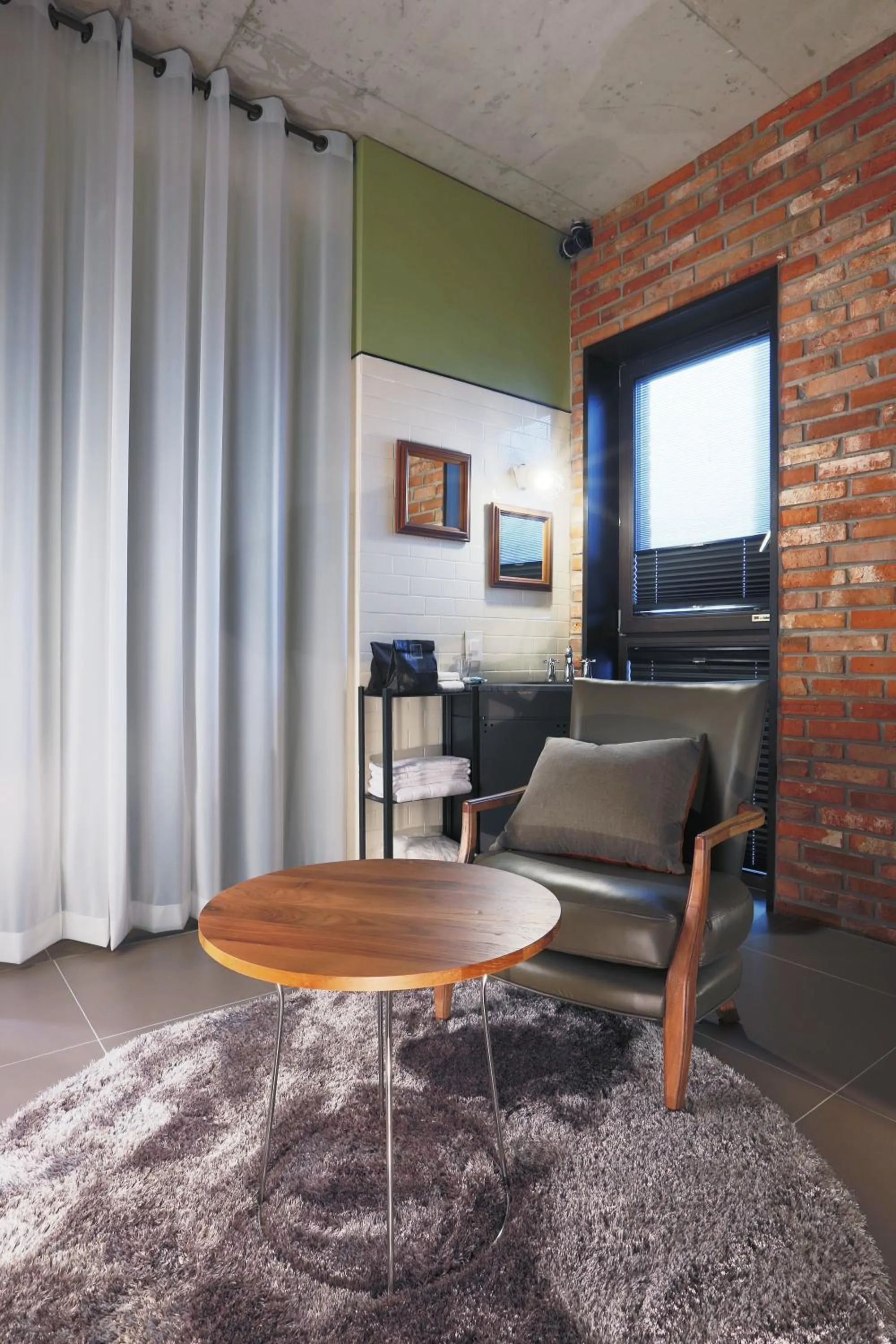 Seating area in Boutique Hotel Loft