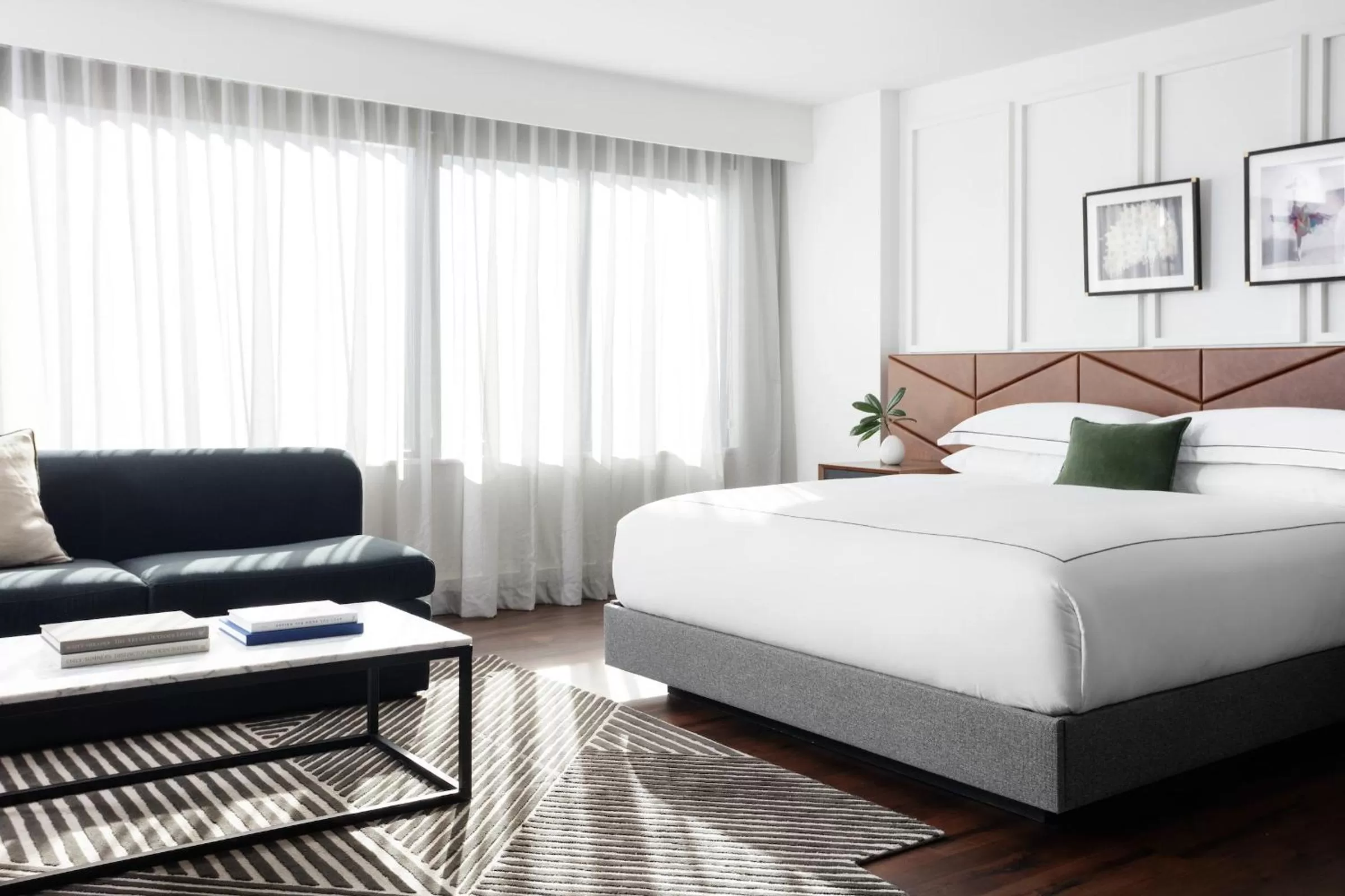 Photo of the whole room, Bed in Kimpton Banneker Hotel by IHG