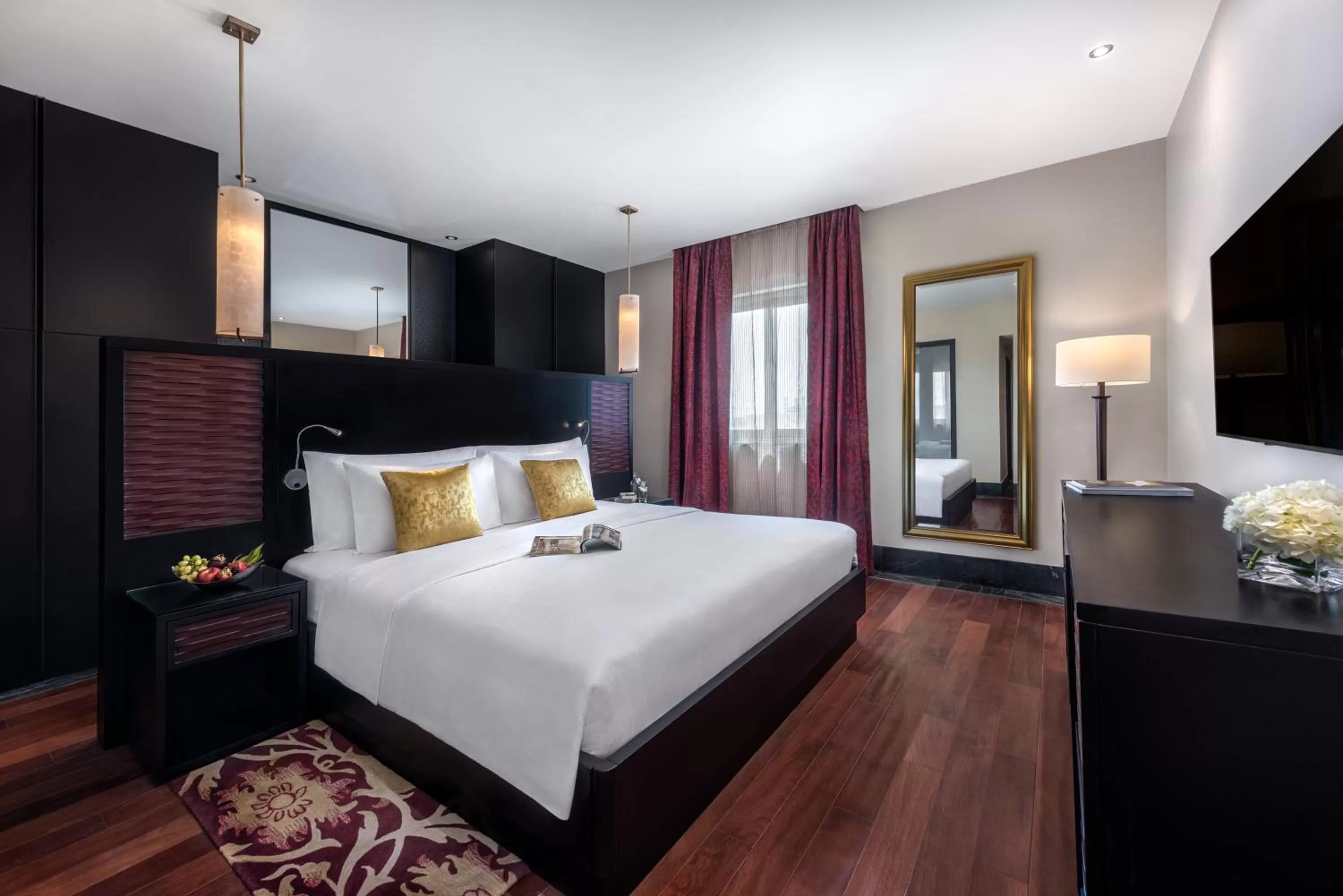 Bed in Oaks Ibn Battuta Gate Dubai