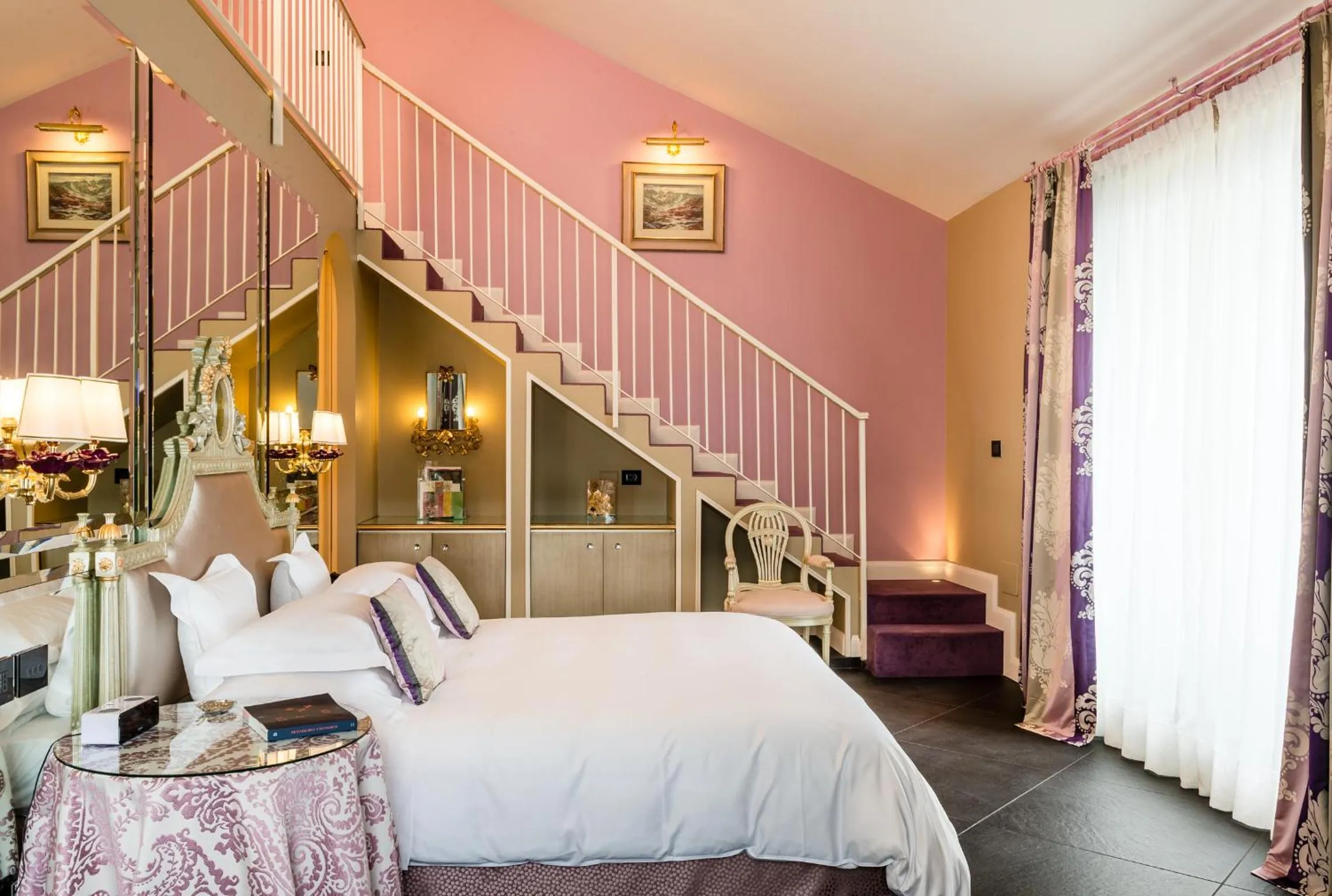 Bedroom, Bed in Villa e Palazzo Aminta - A Leading Hotel of The World