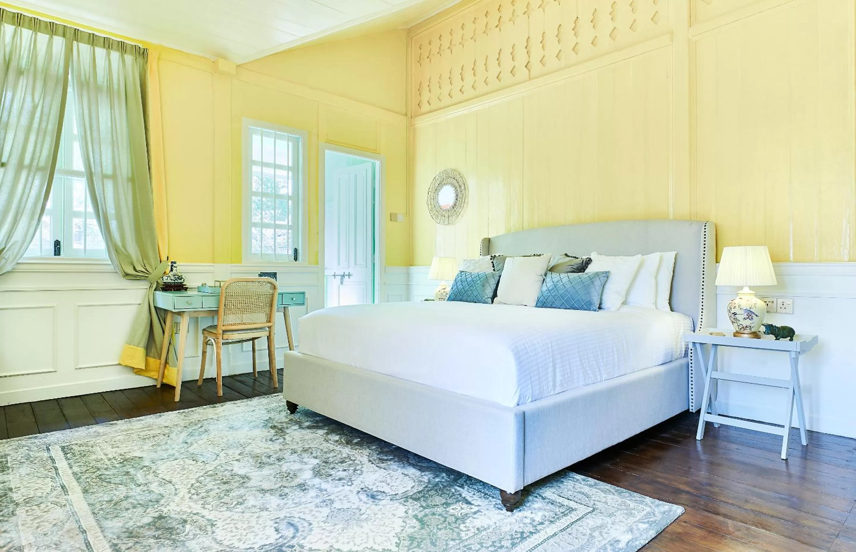 Bedroom, Bed in Temple Tree Resort