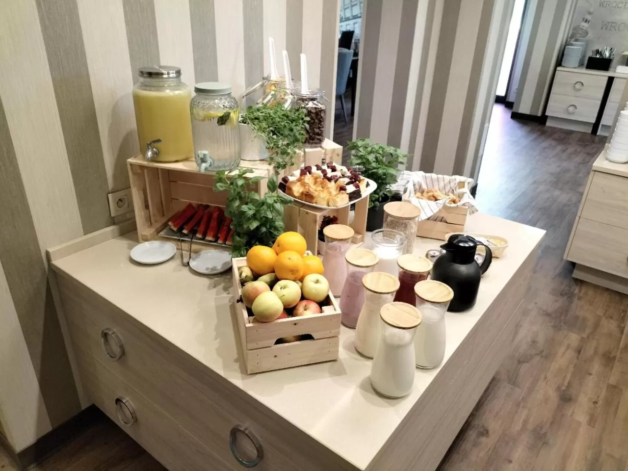 Breakfast in Citi Hotel's Wrocław