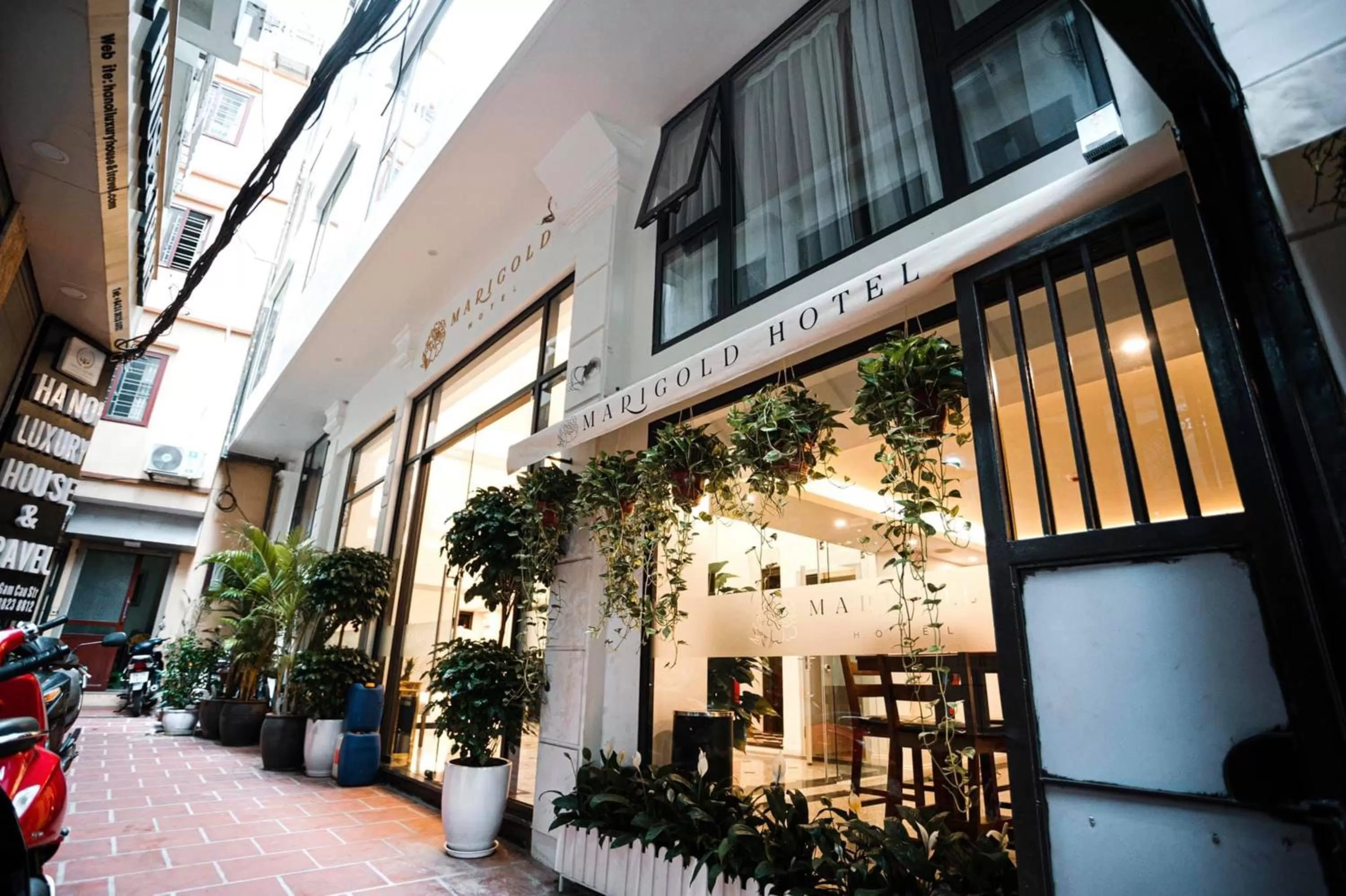 Property building in Marigold Hotel Hanoi