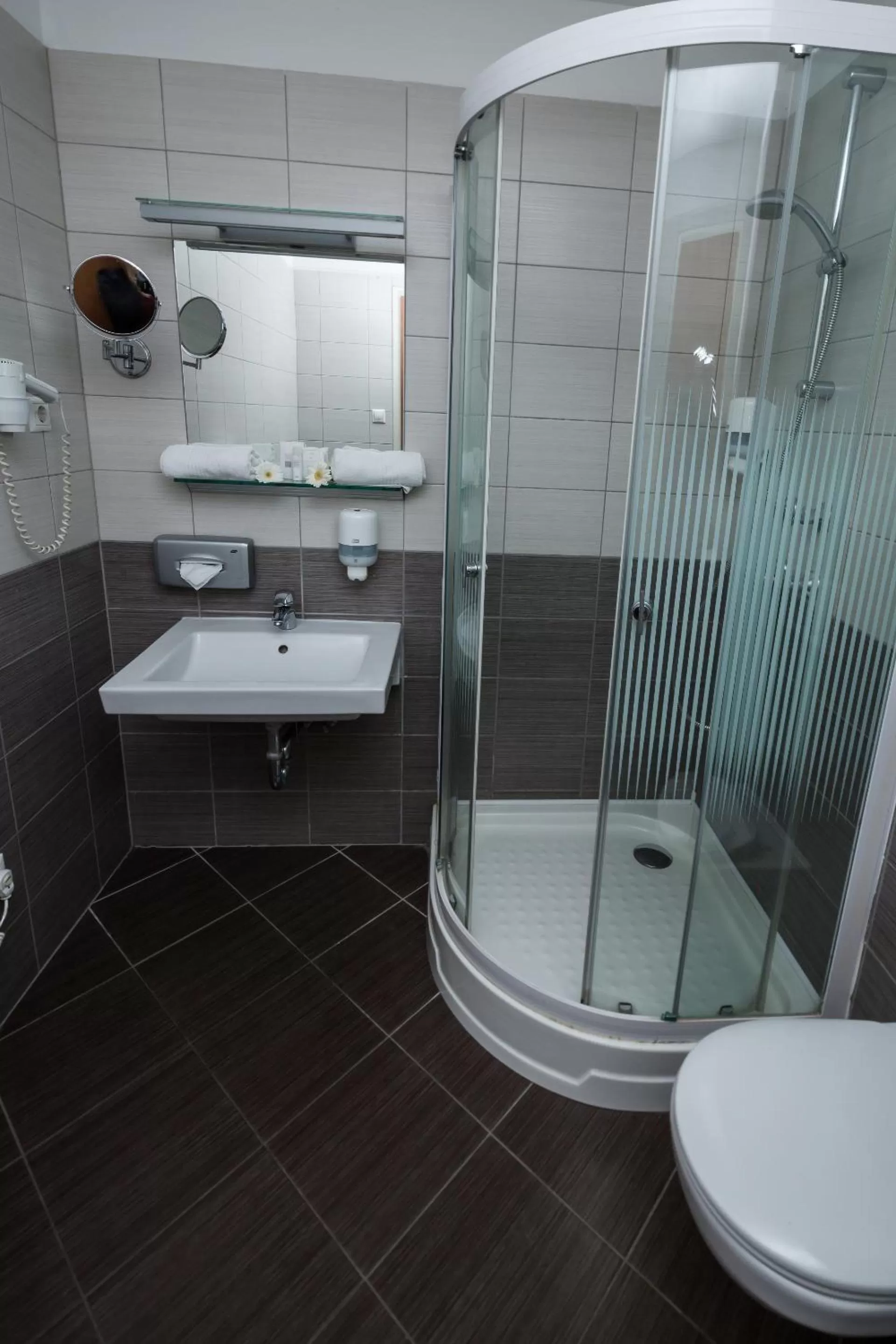 Shower in Boutique Hotel Sopianae