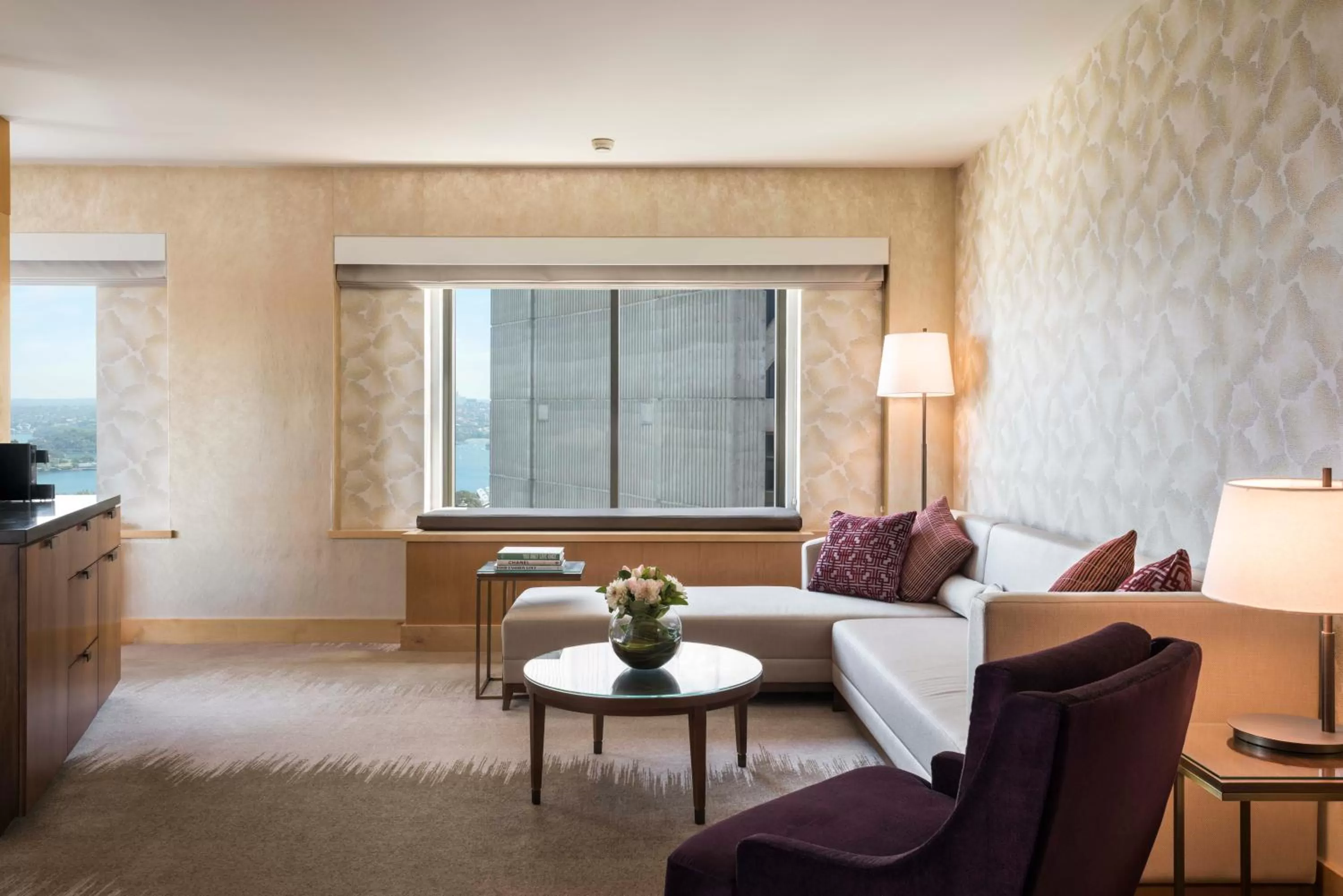 Living room in Amora Hotel Jamison Sydney