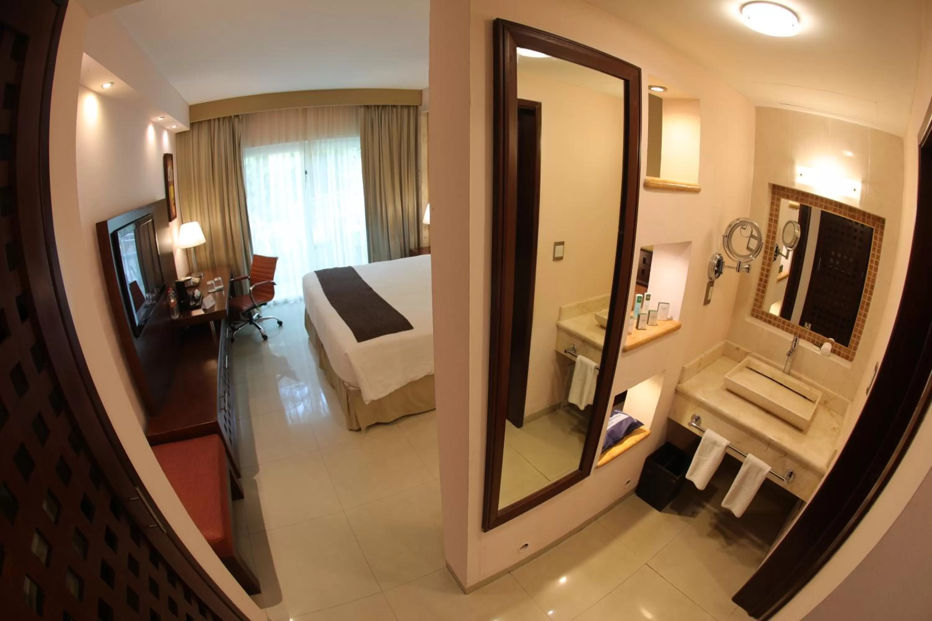 Bathroom in Wyndham Merida