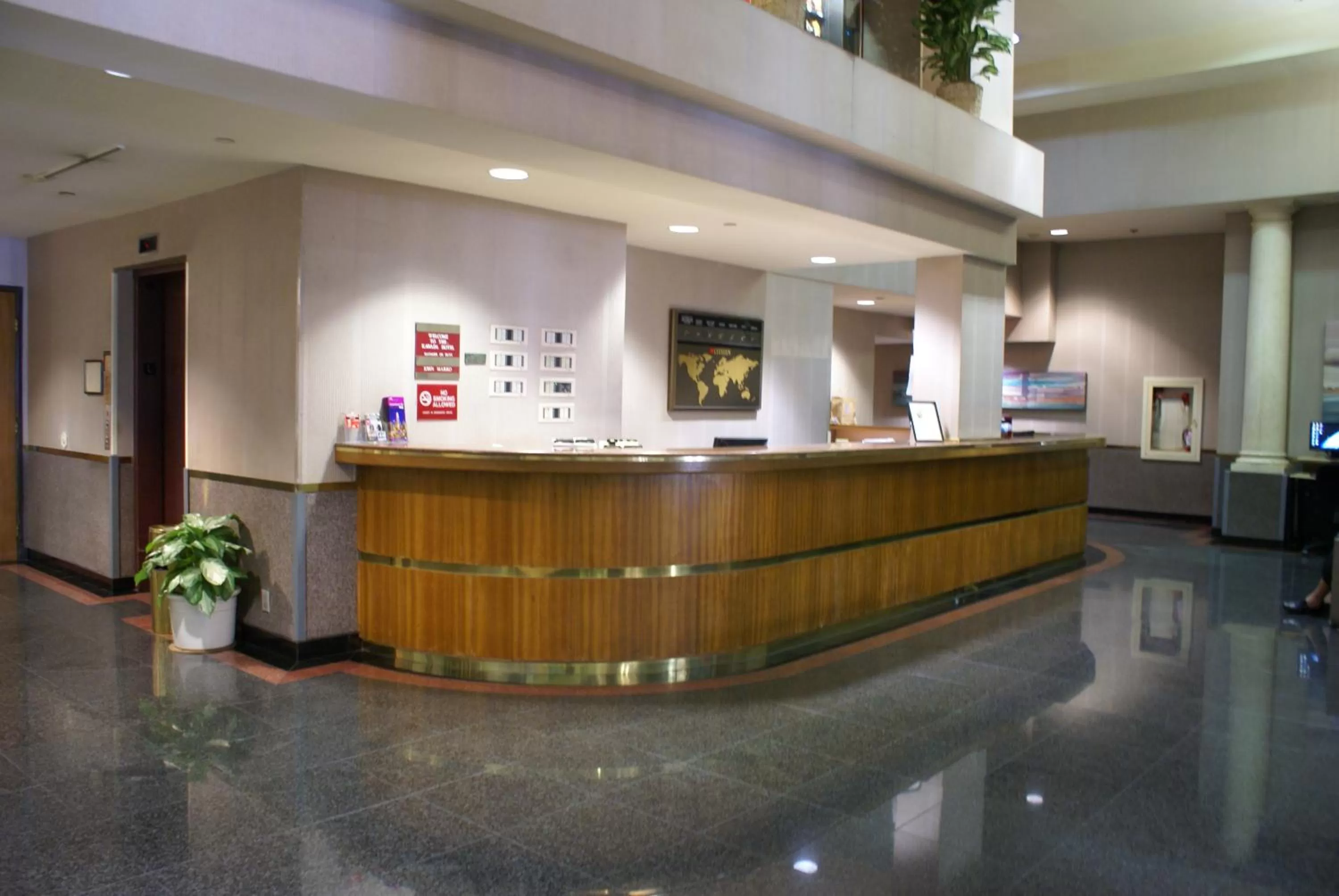 Lobby or reception in Kawada Hotel