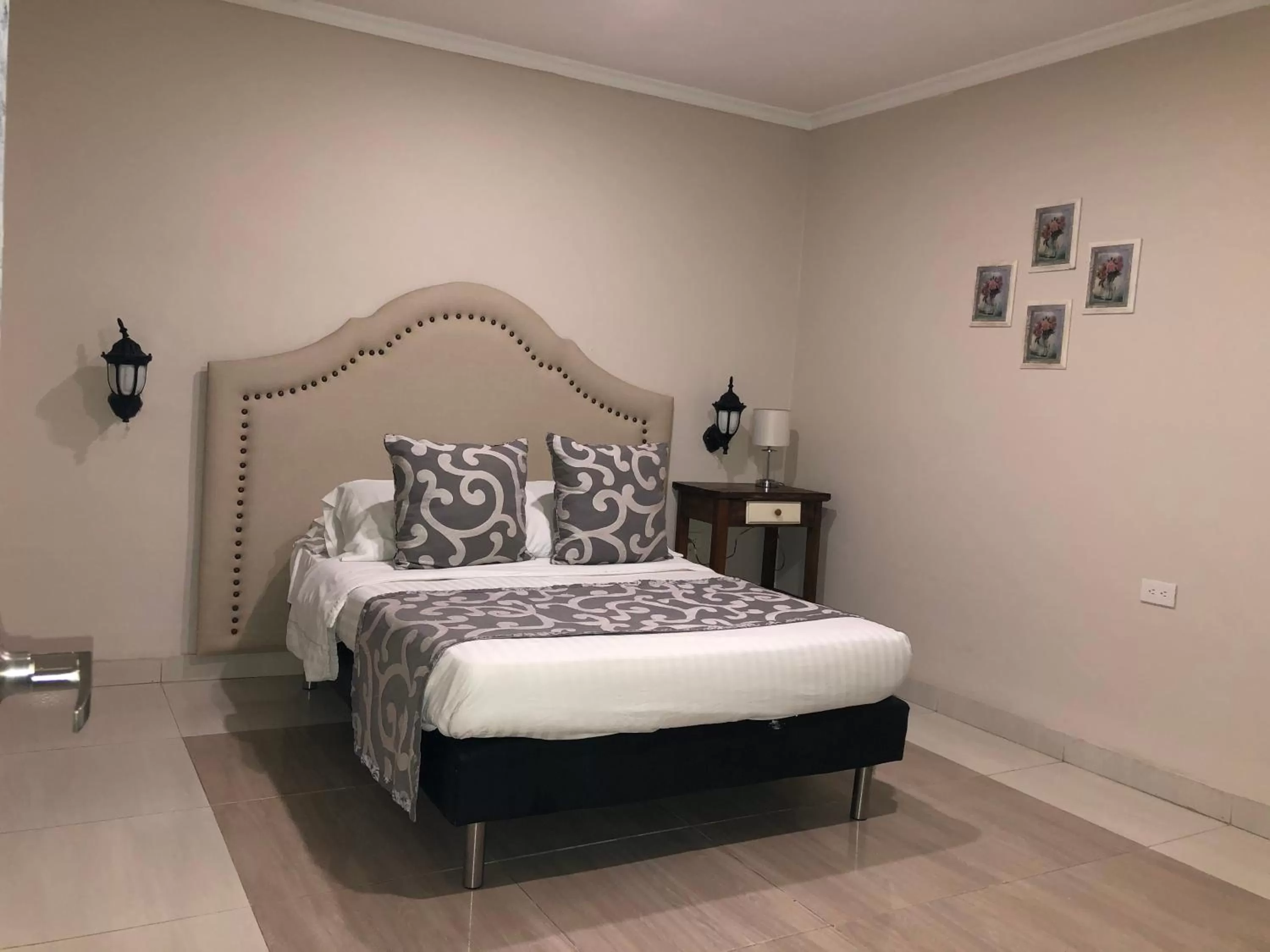 Bed in Hotel Galeria la Trinidad