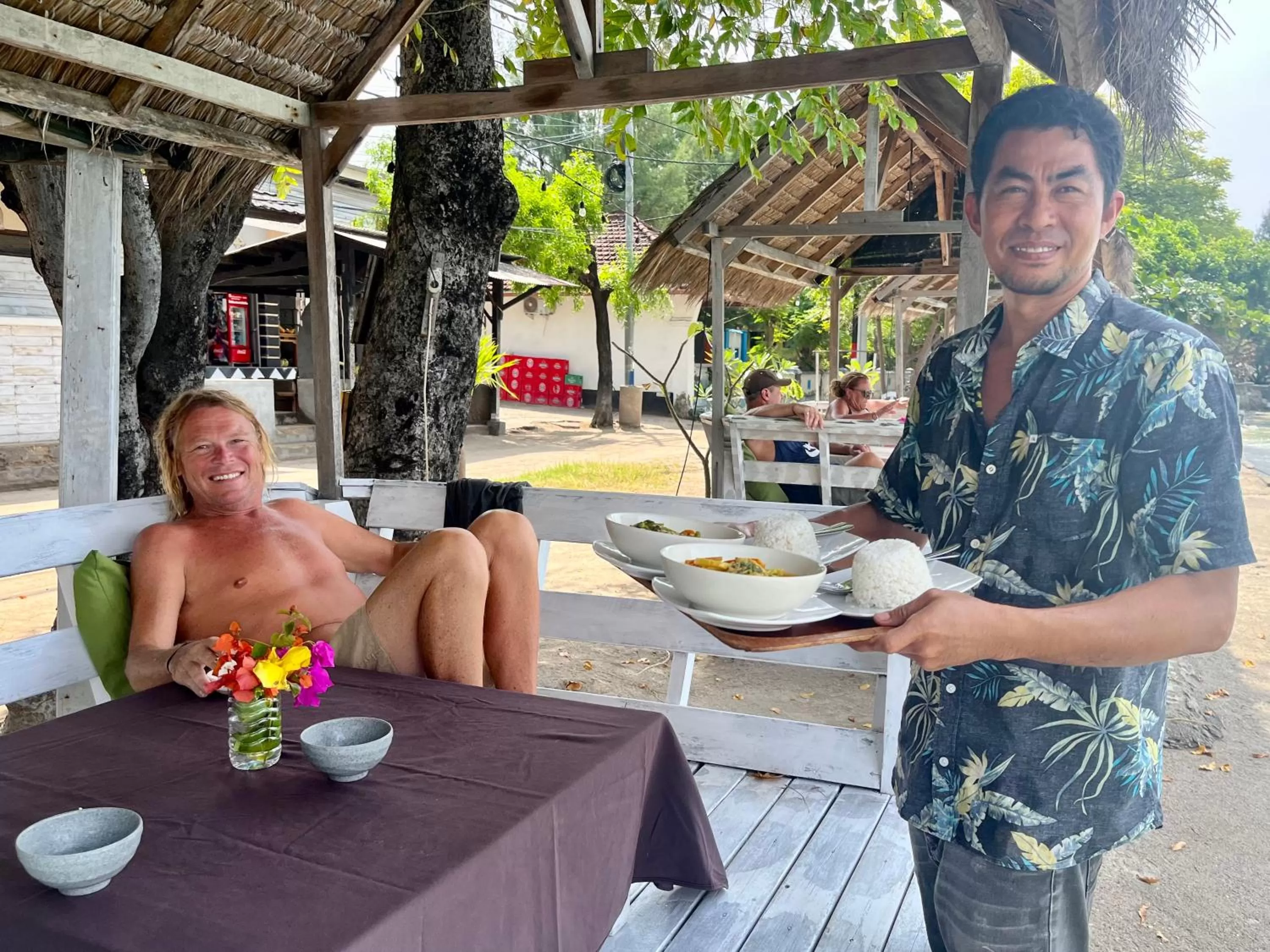 Staff in Gita Gili Bungalow