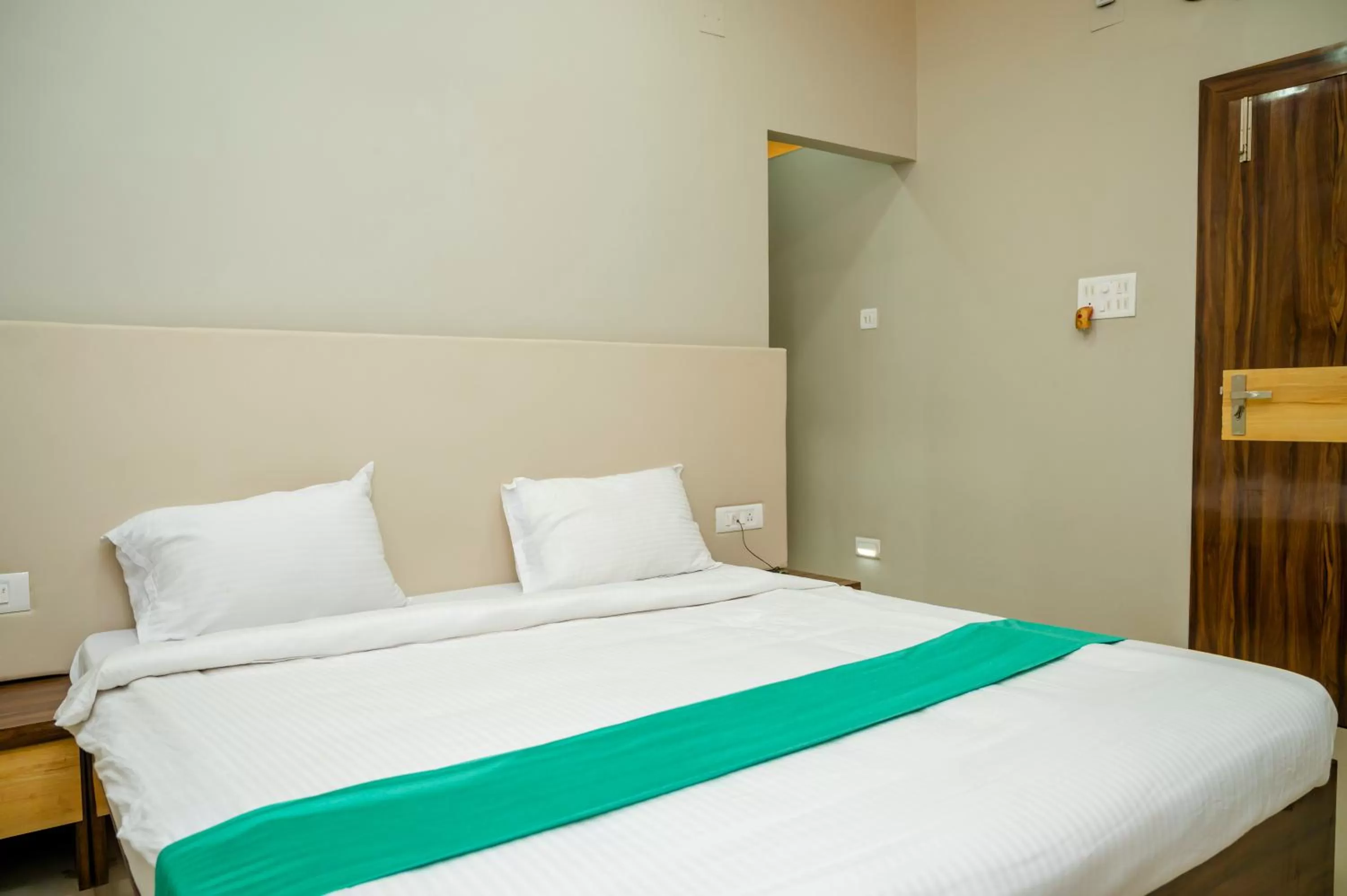 Bed in Hotel Green Apple