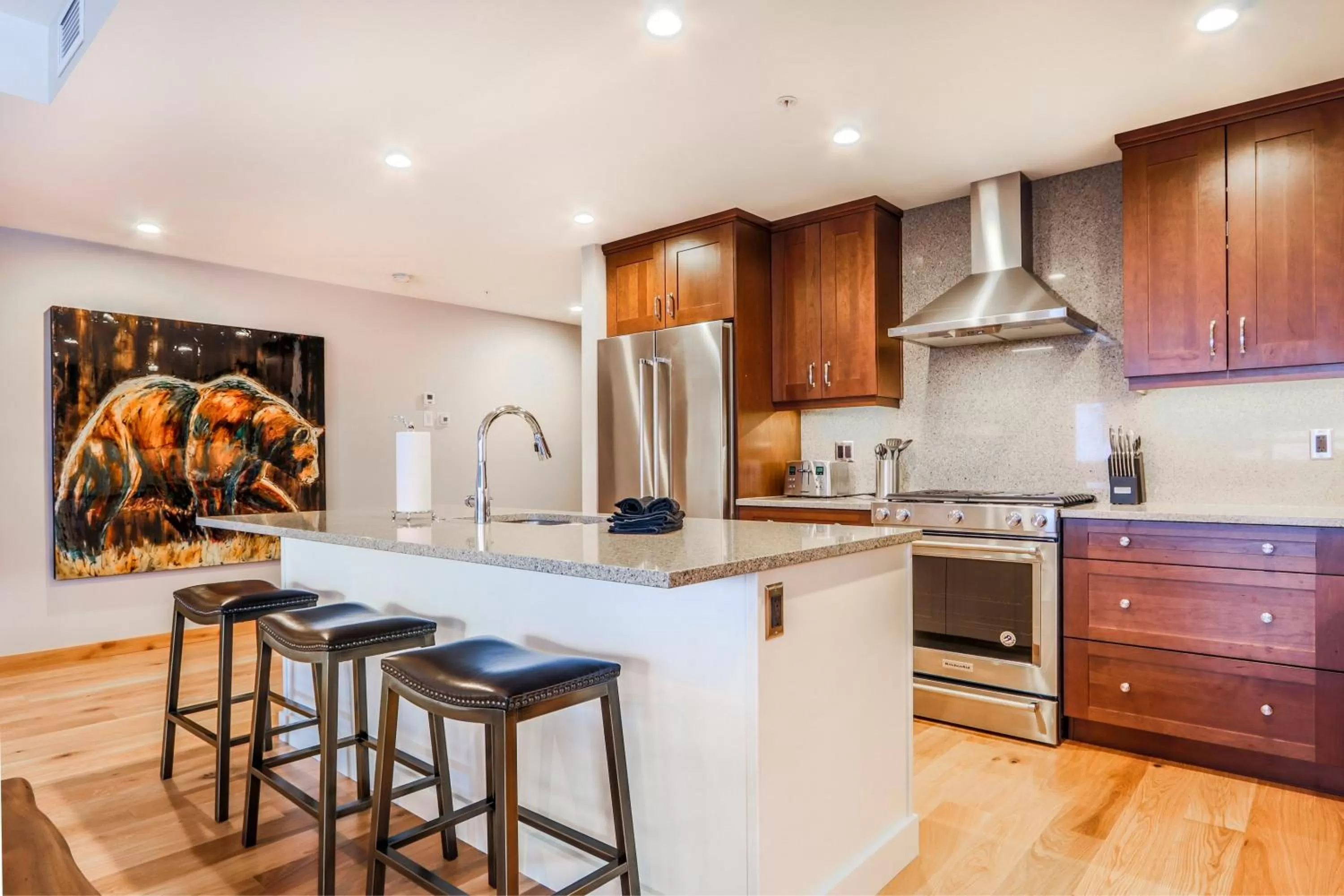 kitchen in Spring Creek Vacations