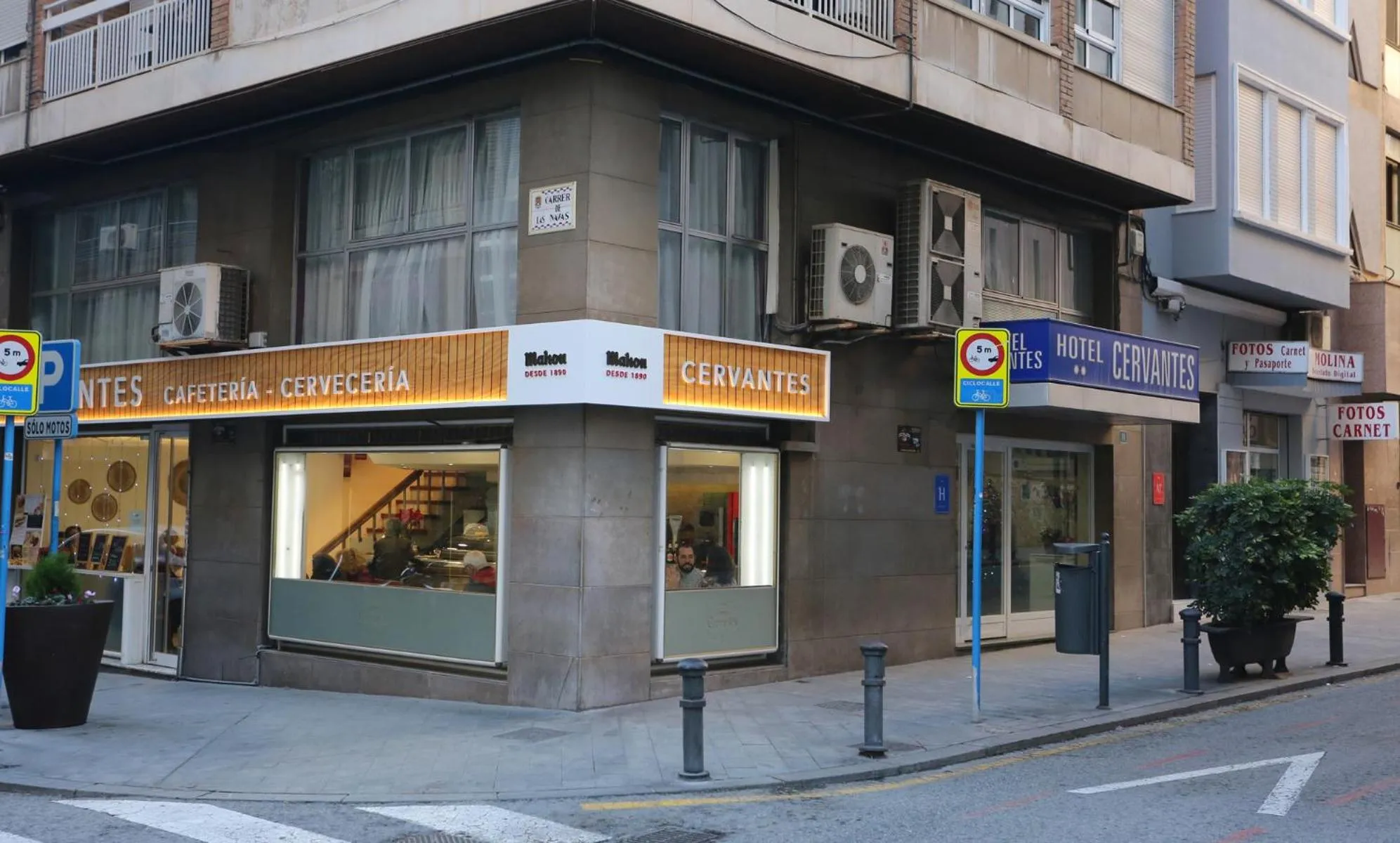 Property building in Hotel Cervantes