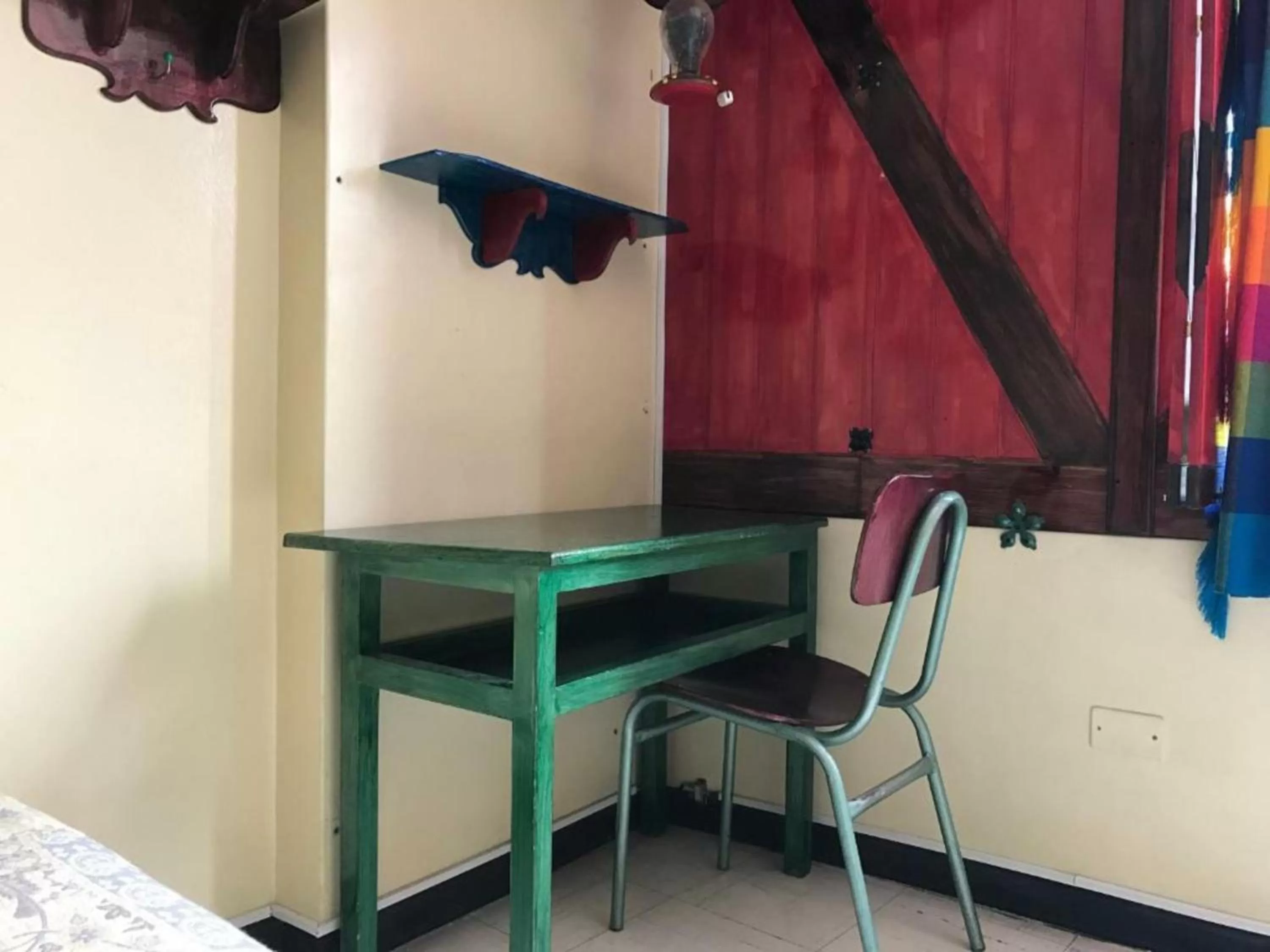 Decorative detail in Flying Donkey