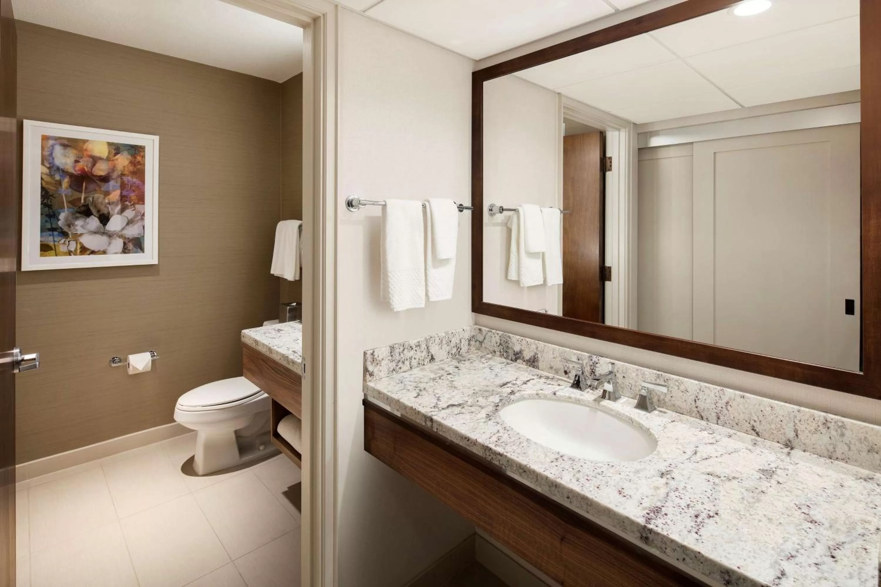 Bathroom in DoubleTree by Hilton Ontario Airport