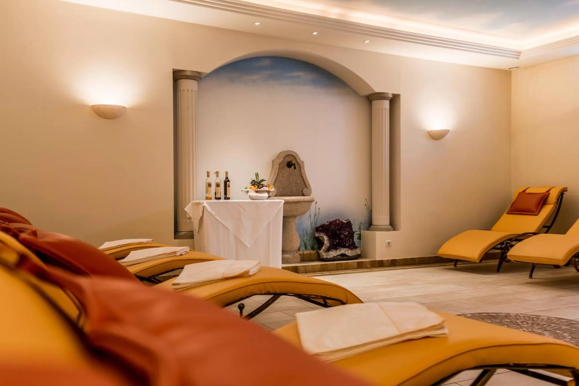 Spa and wellness centre/facilities in Hotel Plattenhof