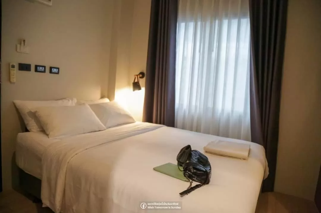 Bed in Get GuestHouse 2 ( Sangsri soi 4)