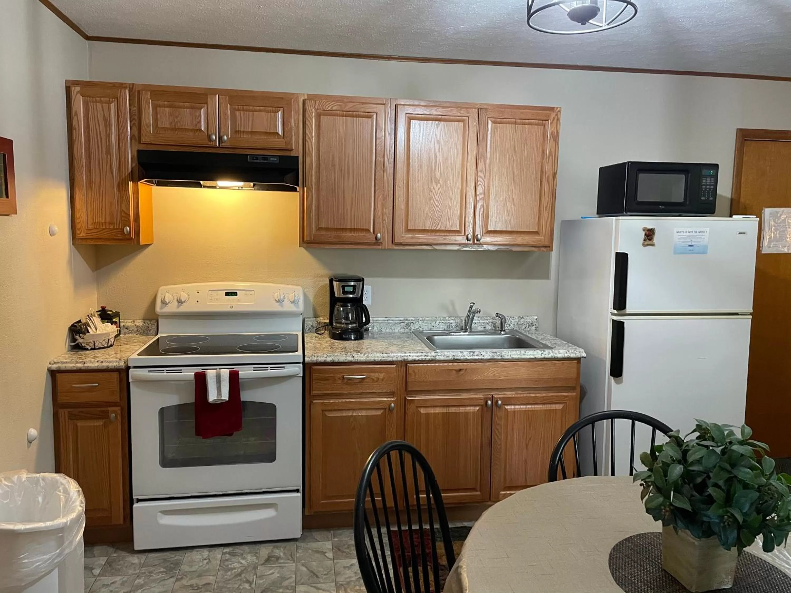 Kitchen or kitchenette in Hunter's Friend Resort near Silver Dollar City