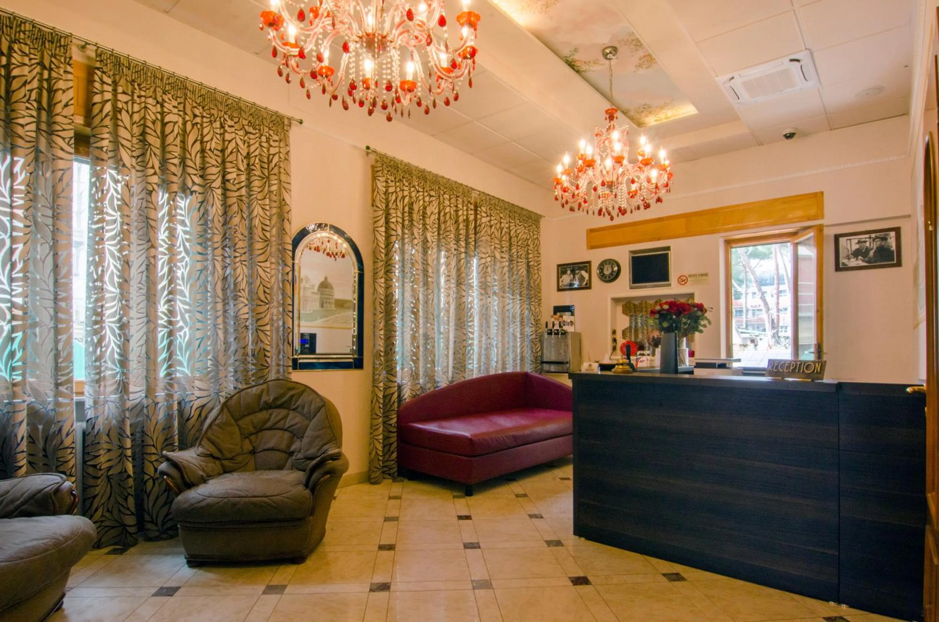 Lobby or reception in Hotel Maria