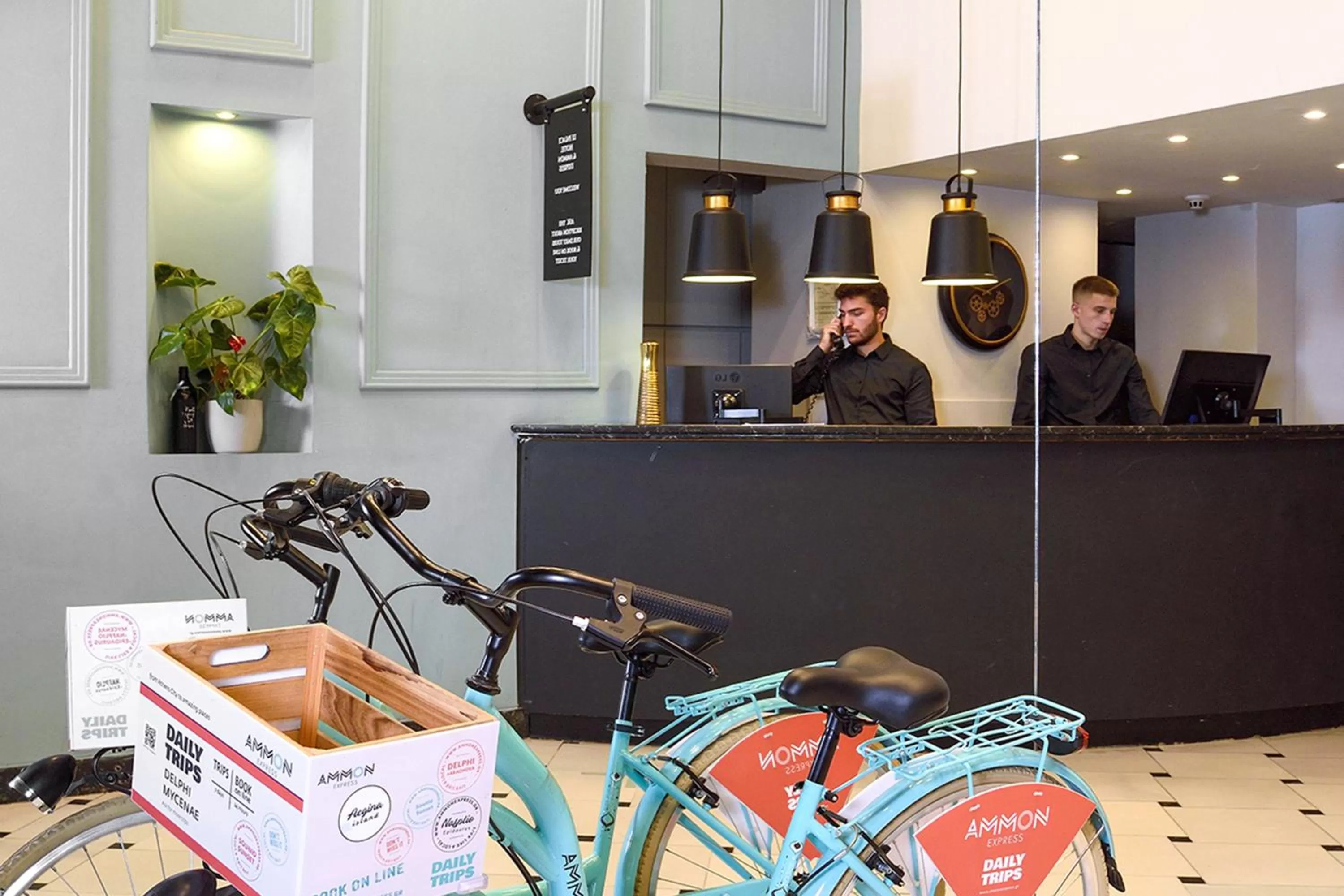 Lobby or reception in Le Palace Hotel