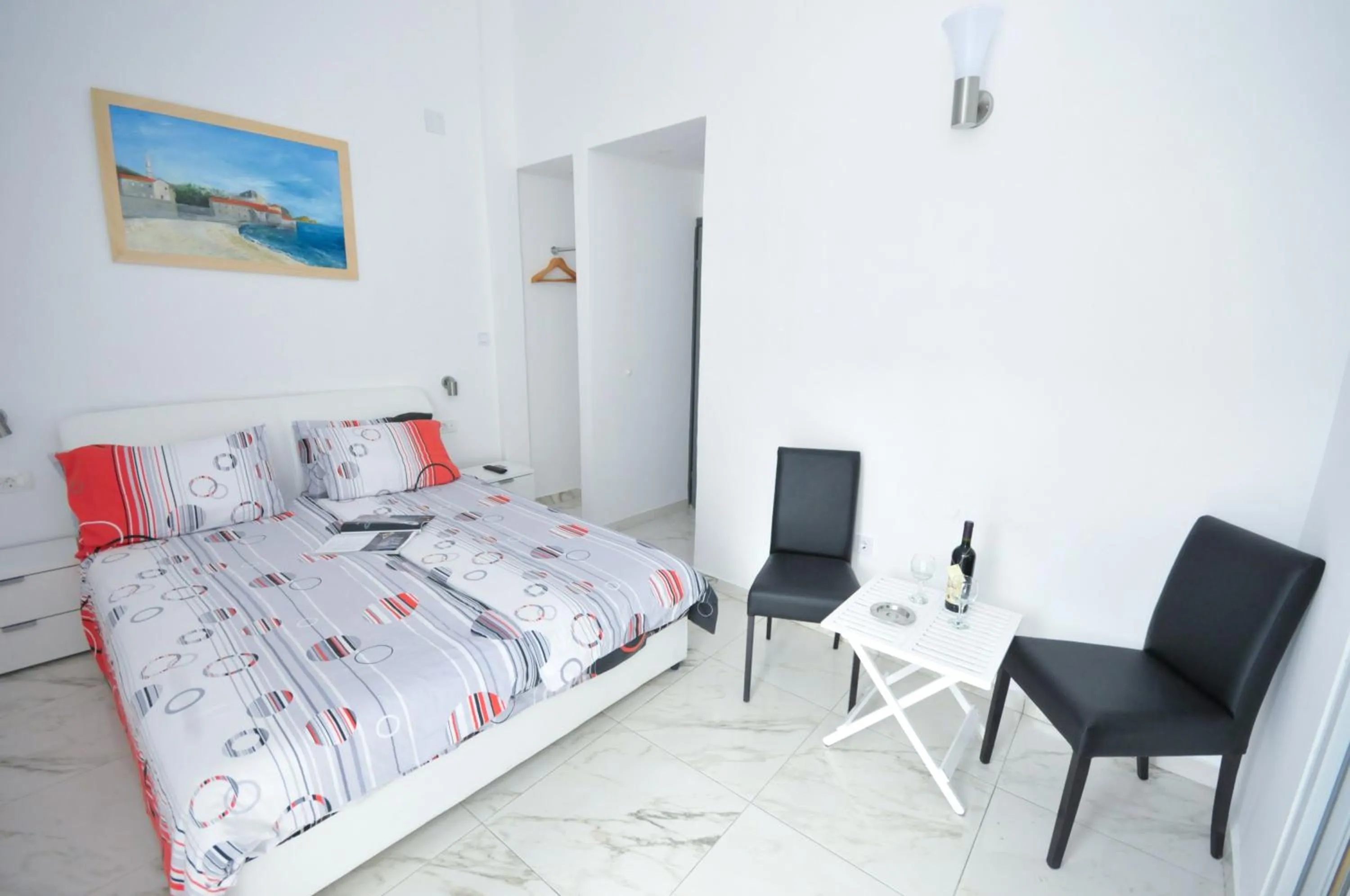 Bedroom, Bed in Hotel Oaza