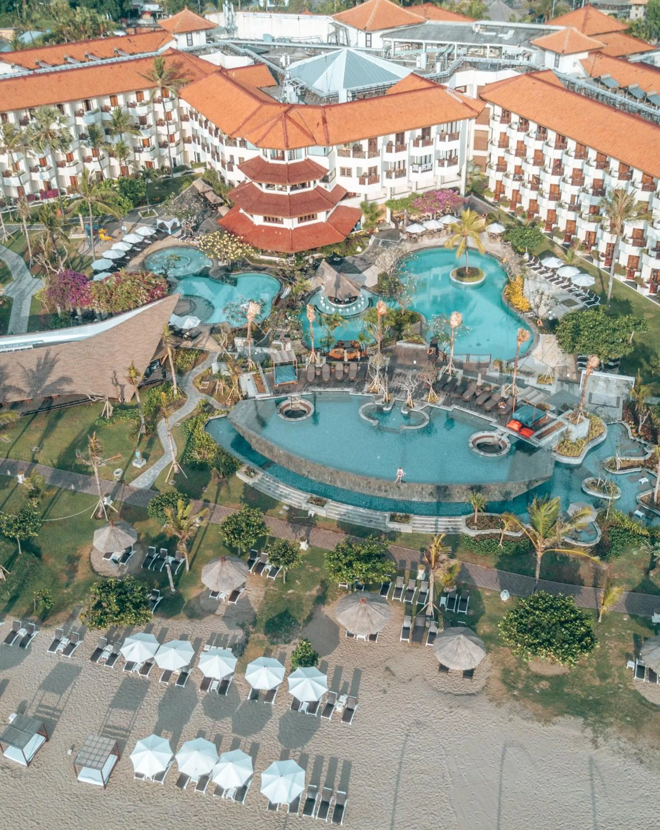 Property building, Bird's-eye View in Grand Mirage Resort & Thalasso Bali