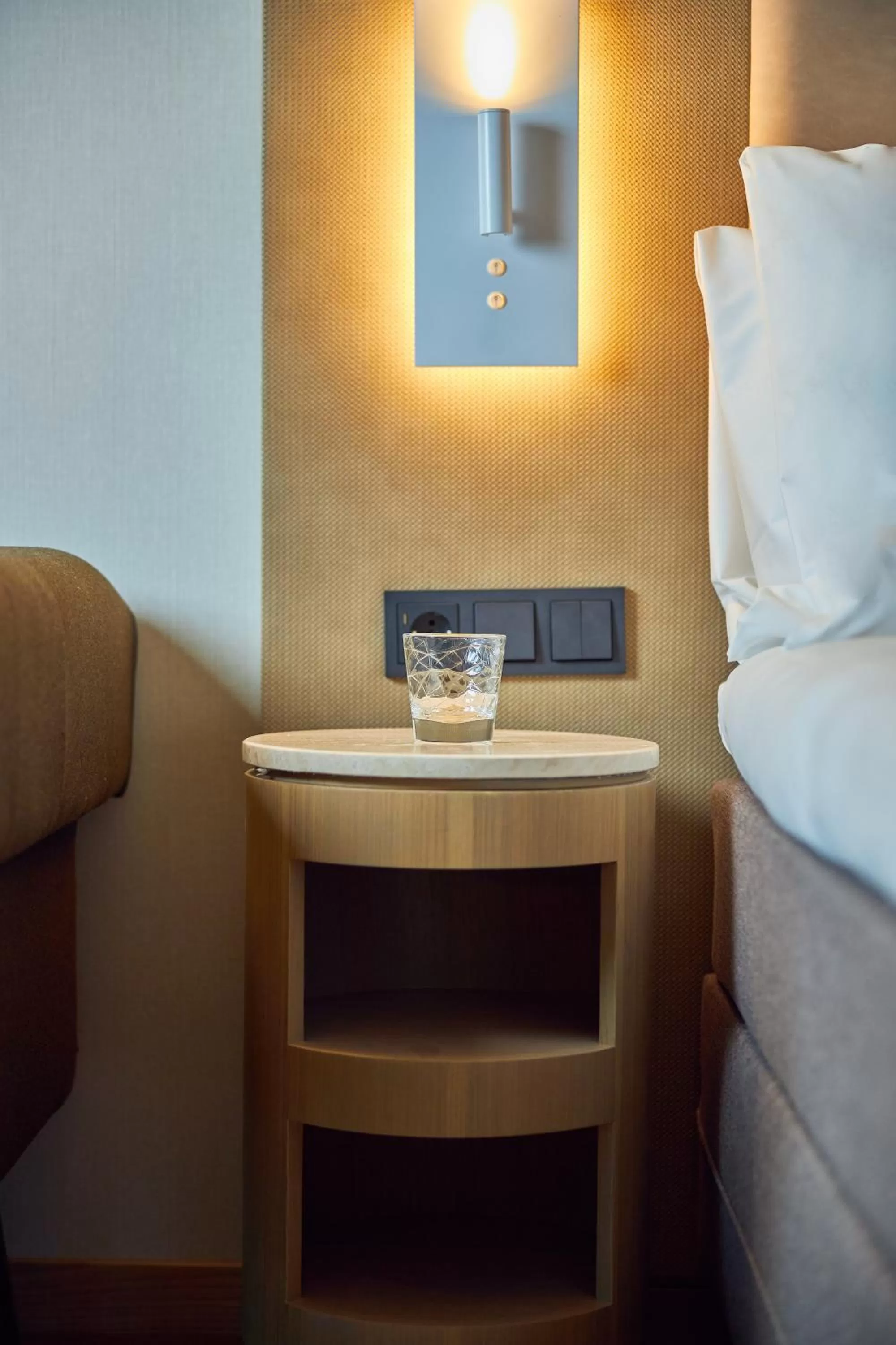 Decorative detail, Bed in The Market Hotel