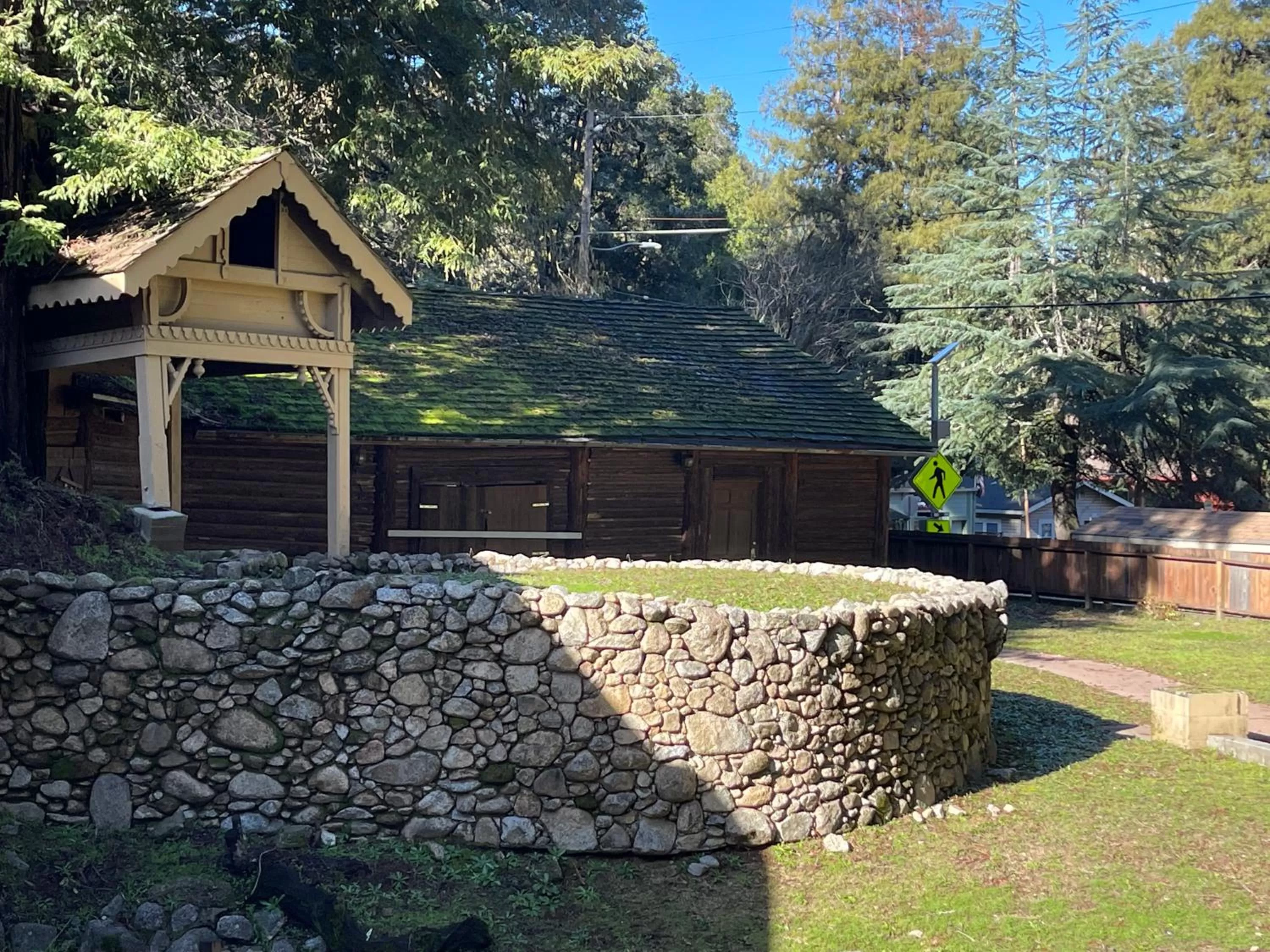 Property building in The Historic Brookdale Lodge, Santa Cruz Mountains