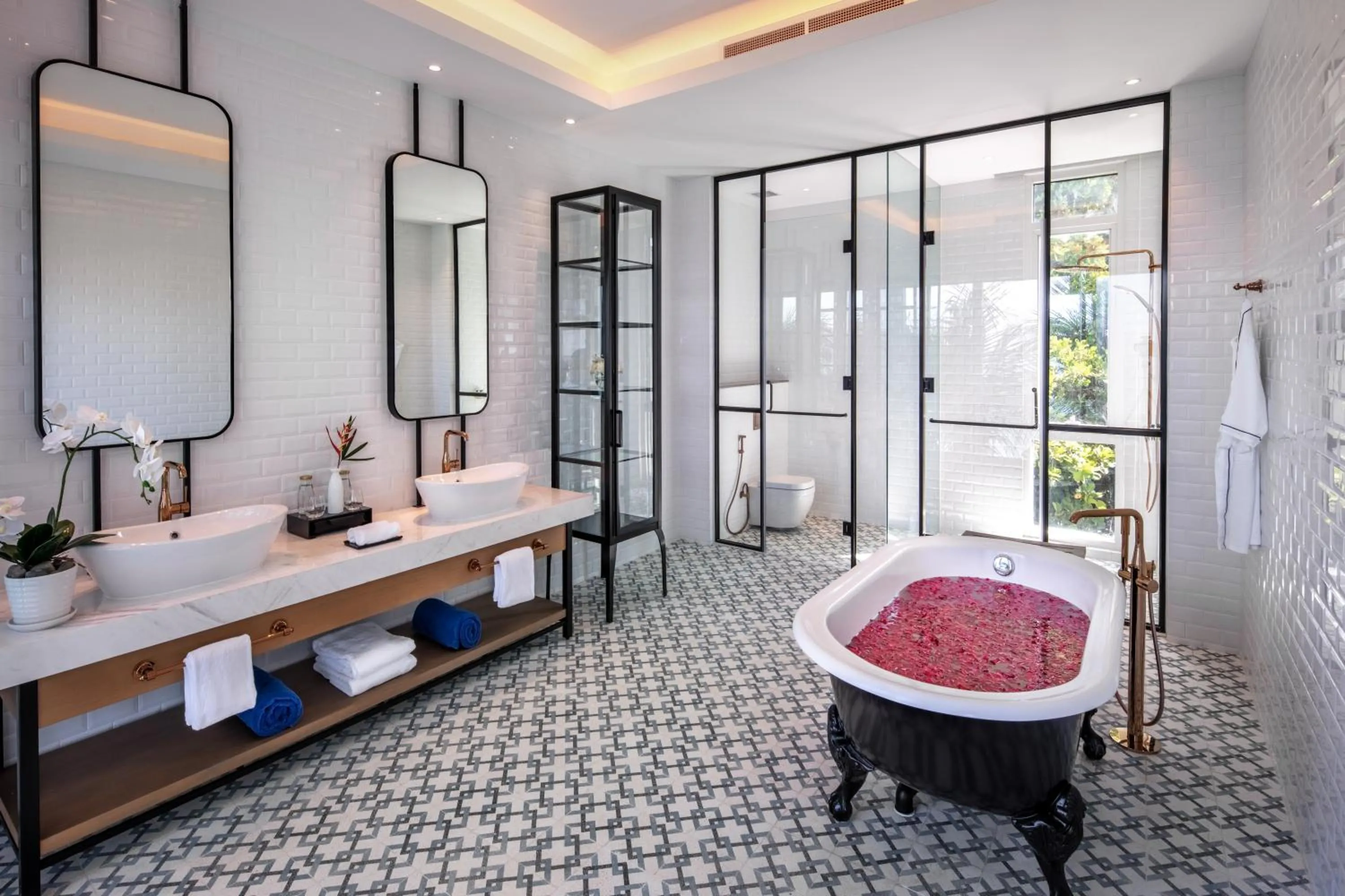Bathroom, Bed in Premier Village Phu Quoc Resort Managed by Accor