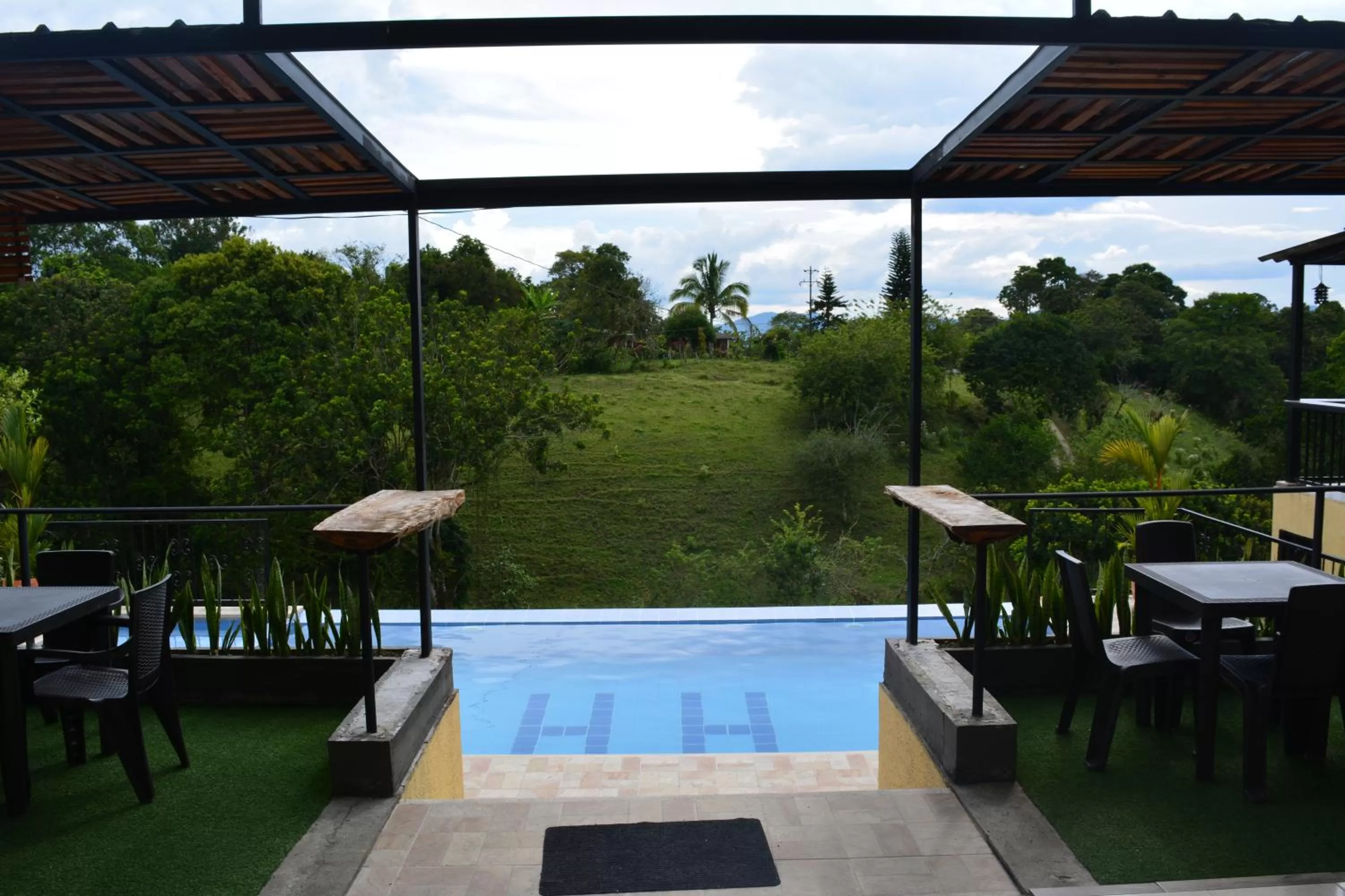 Swimming Pool in Hotel Casa campestre HH