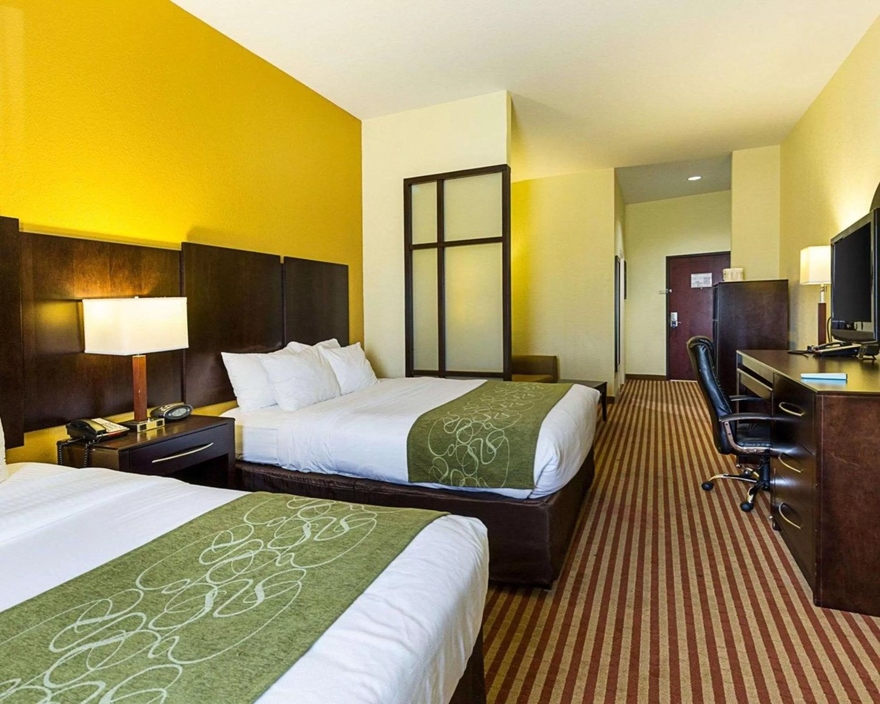Studio Suite with Two Queen Beds - Mobility Access/Non-Smoking in Days Inn & Suites by Wyndham Houston / West Energy Corridor