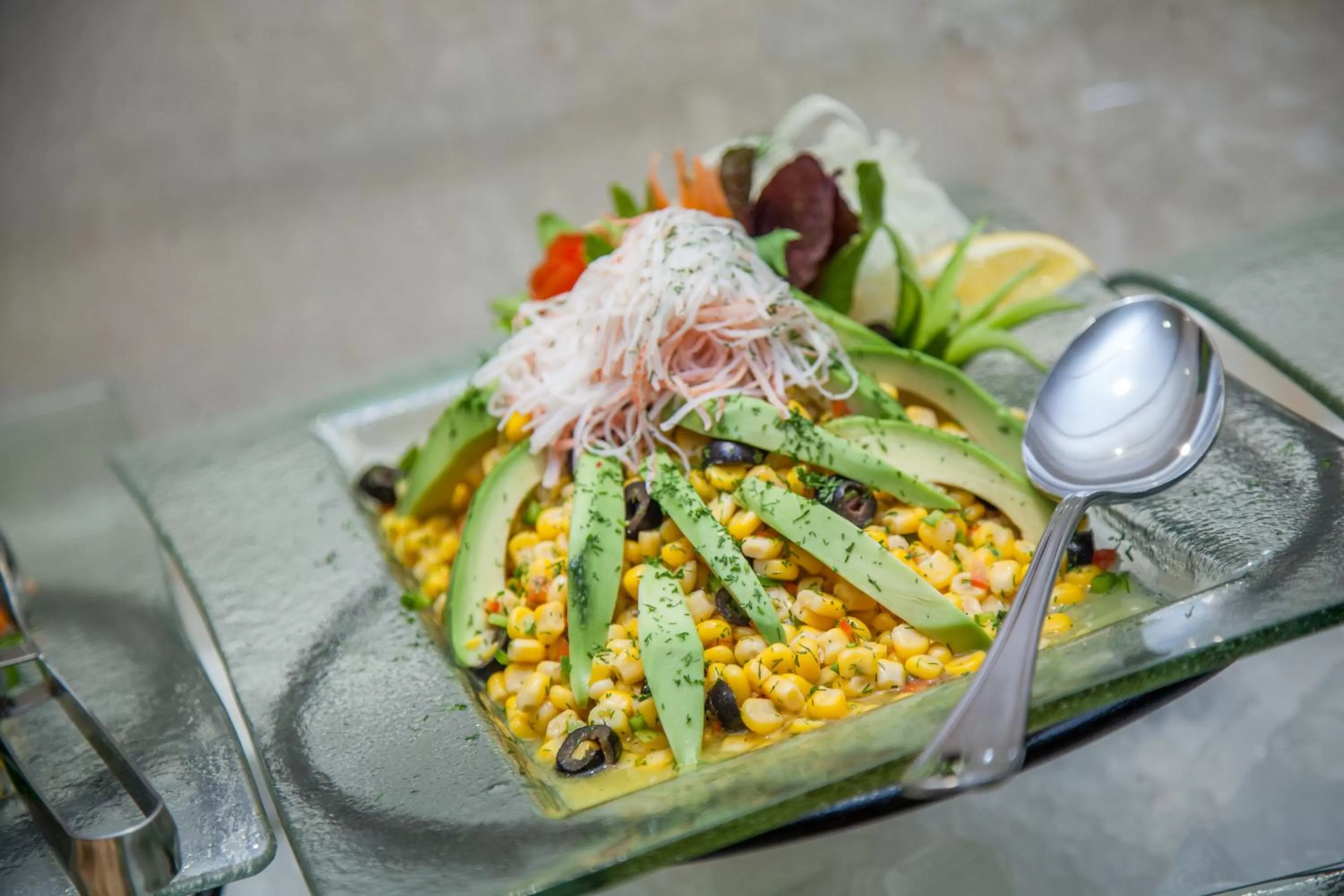 Food in Harir Palace Hotel