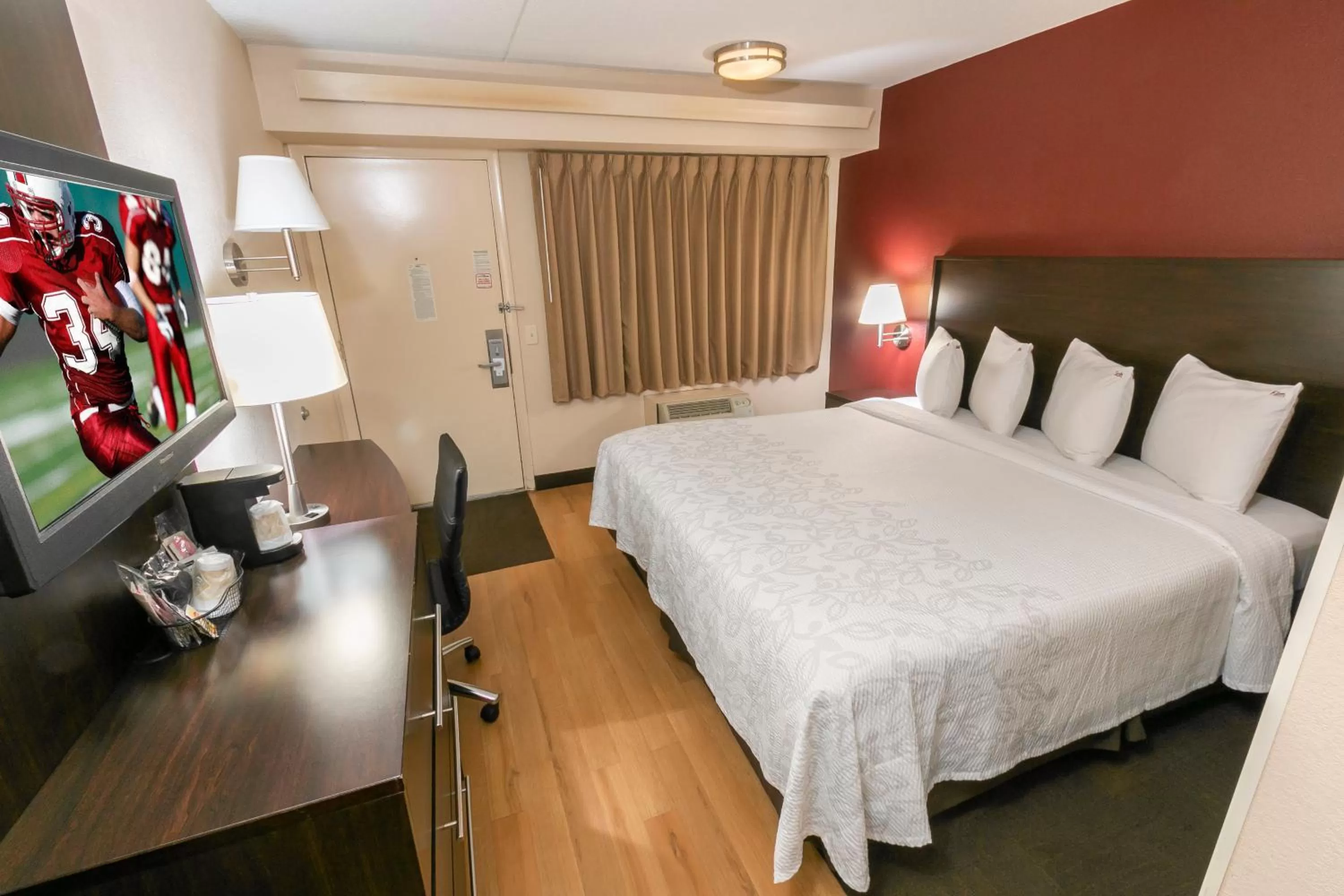 Standard King Room Disability Access Smoke Free in Red Roof Inn PLUS+ Statesville