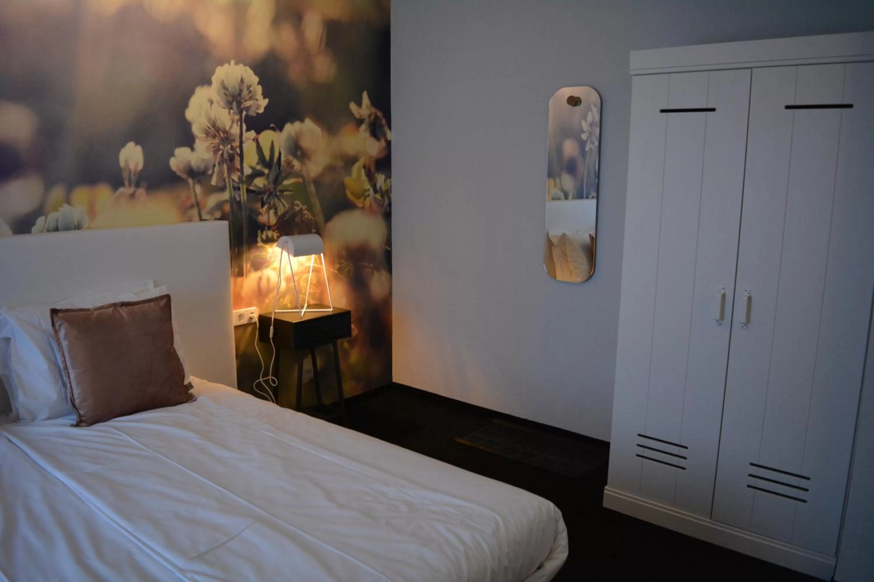 Bed in Hotel Herrloh