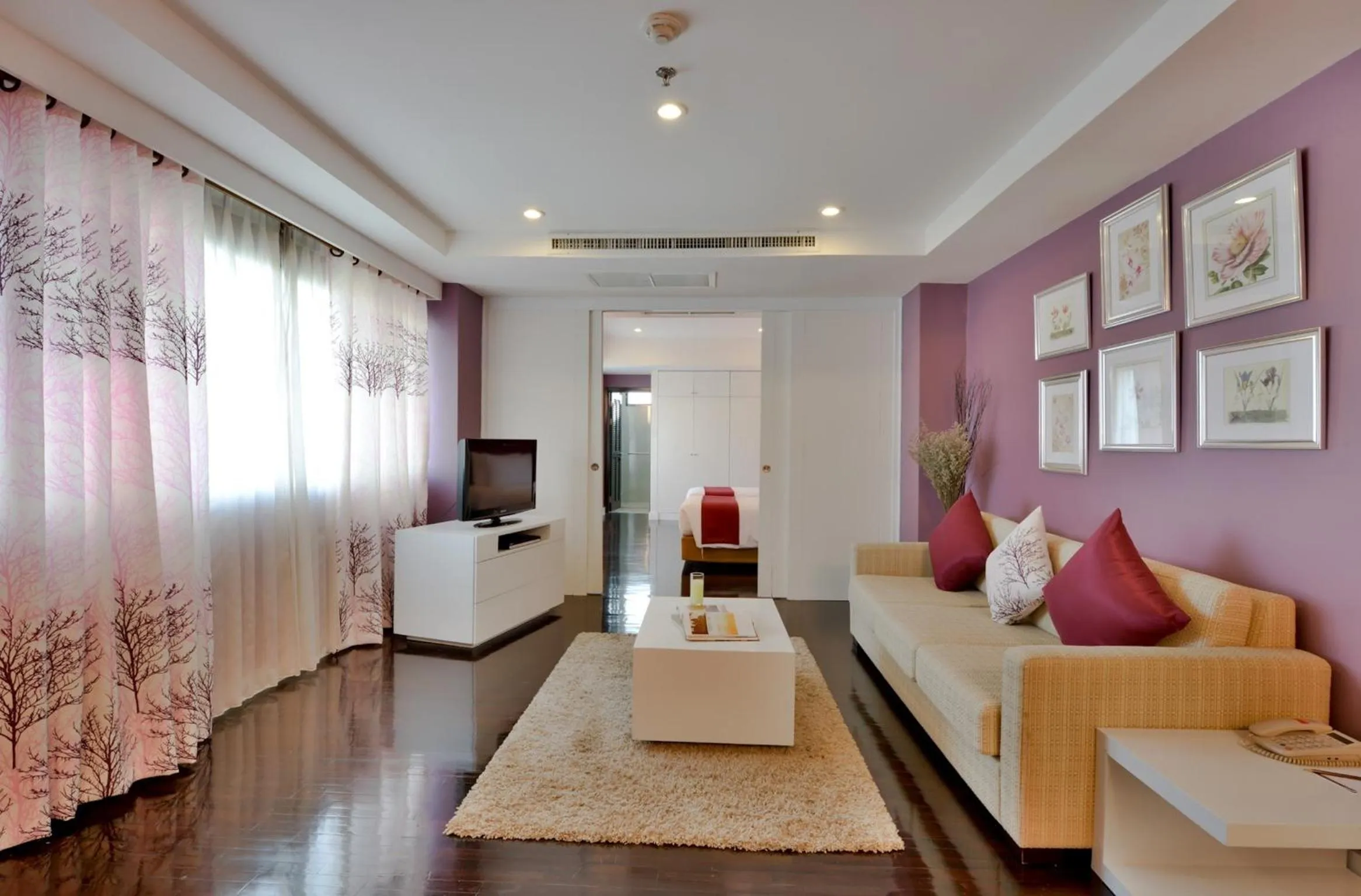Living room in Abloom Exclusive Serviced Apartments