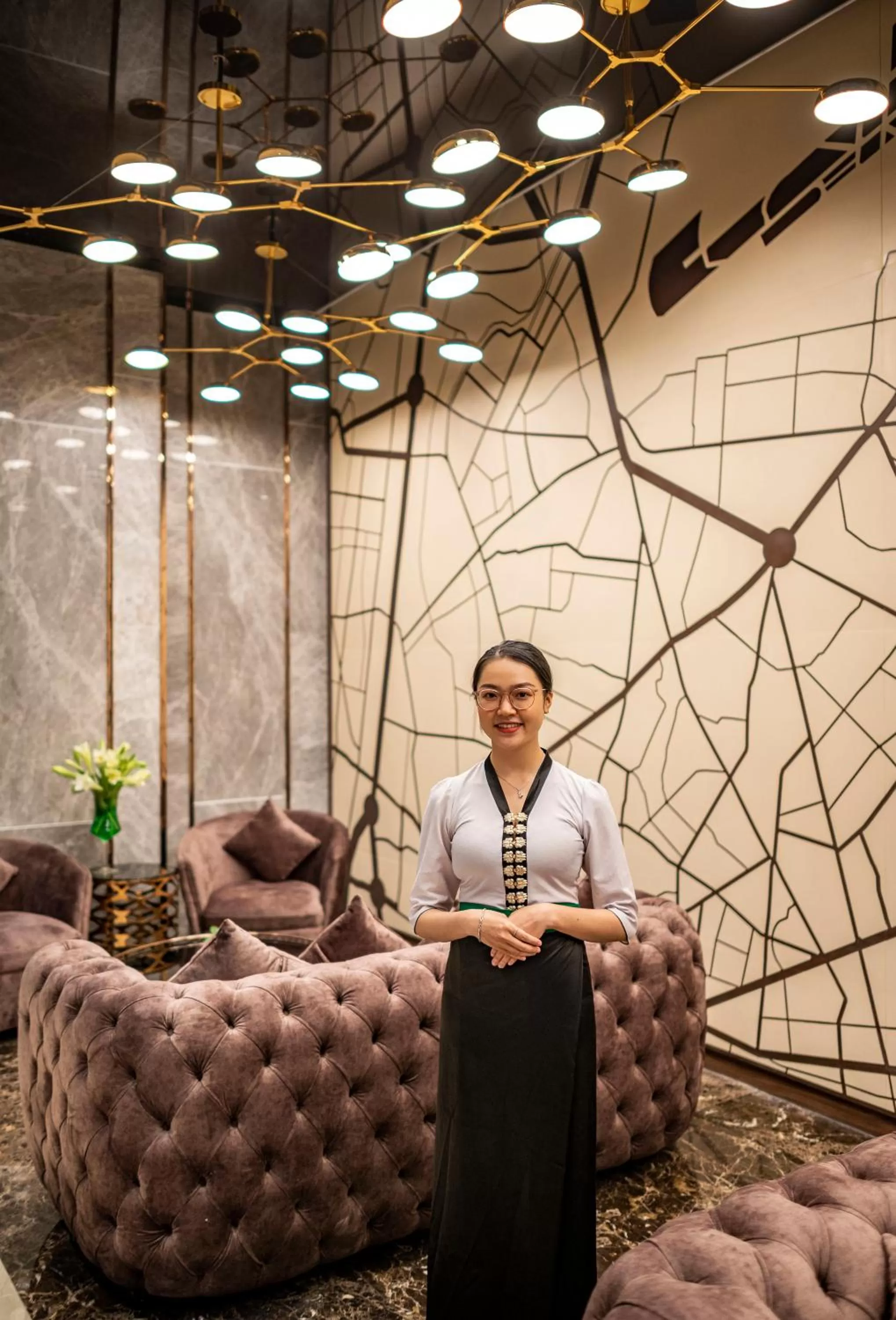 Staff in Muong Thanh Luxury Saigon Hotel