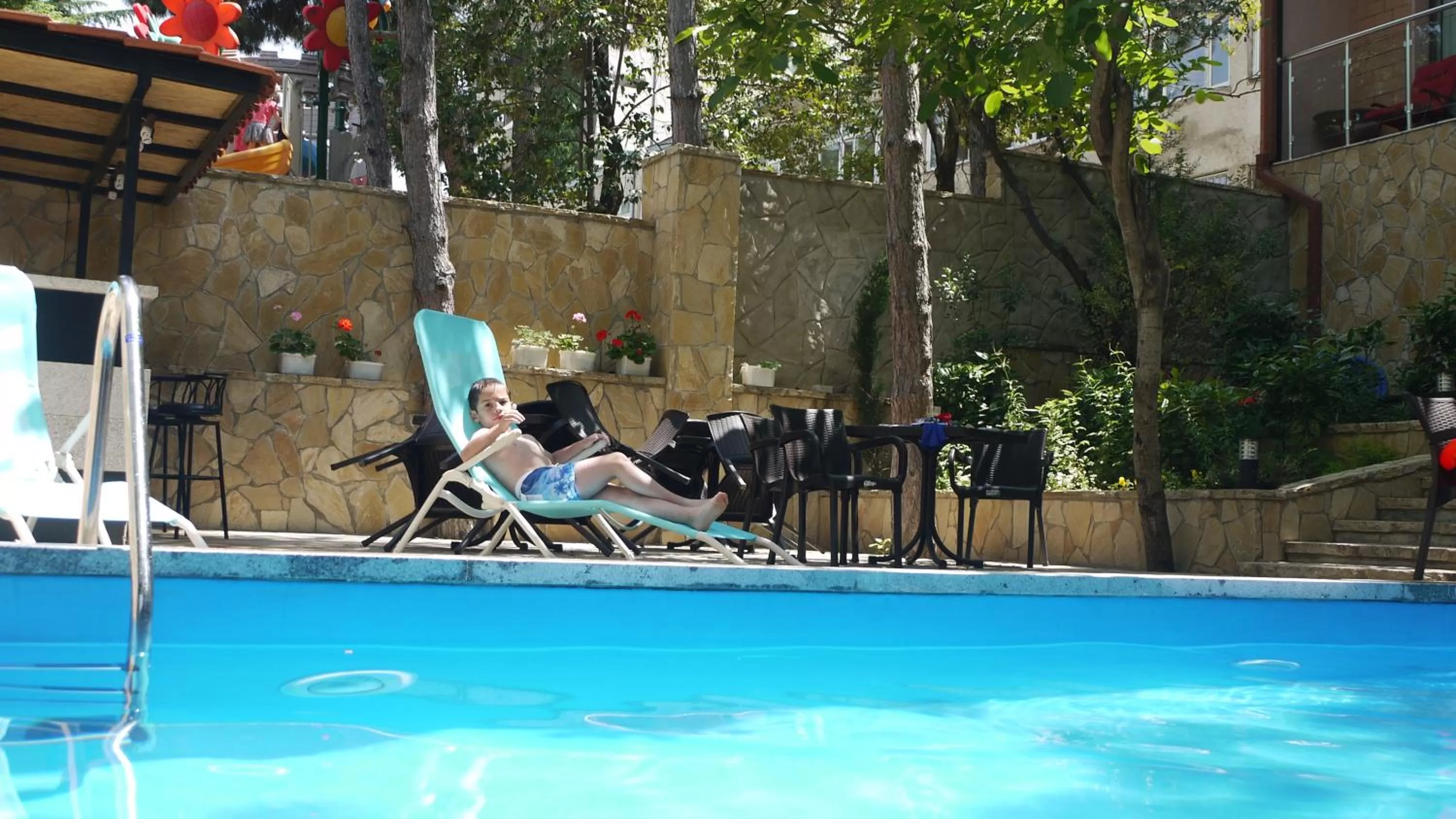 Property building in Sani Hotel