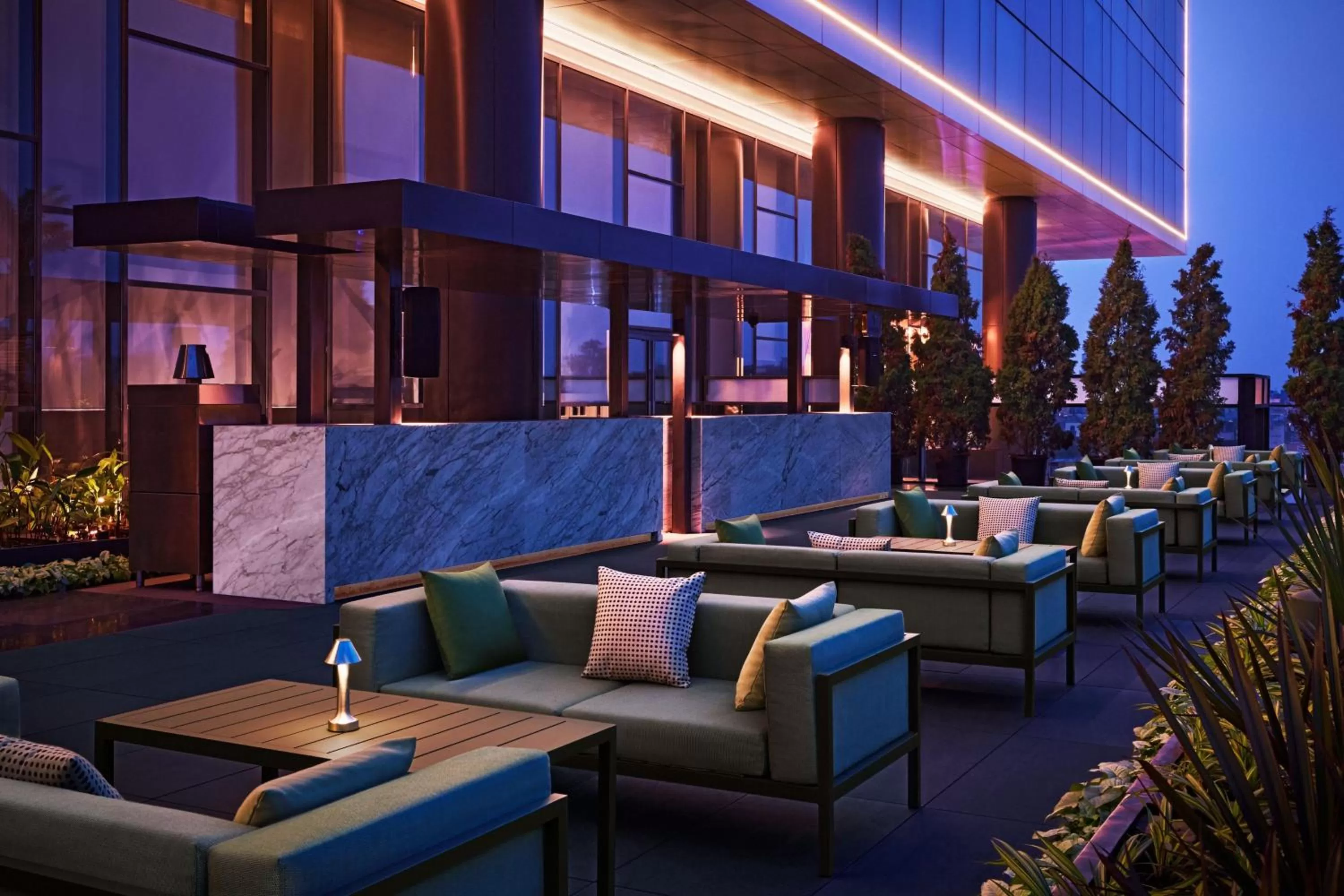 Restaurant/places to eat in The Ritz-Carlton, Pune