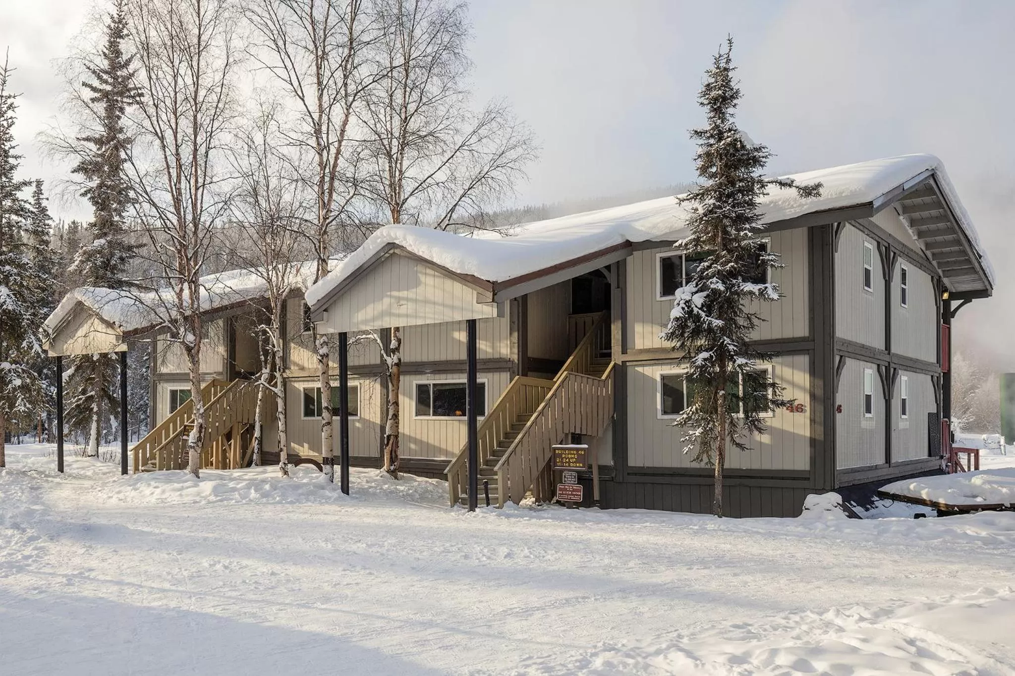 Property building in Chena Hot Springs Resort
