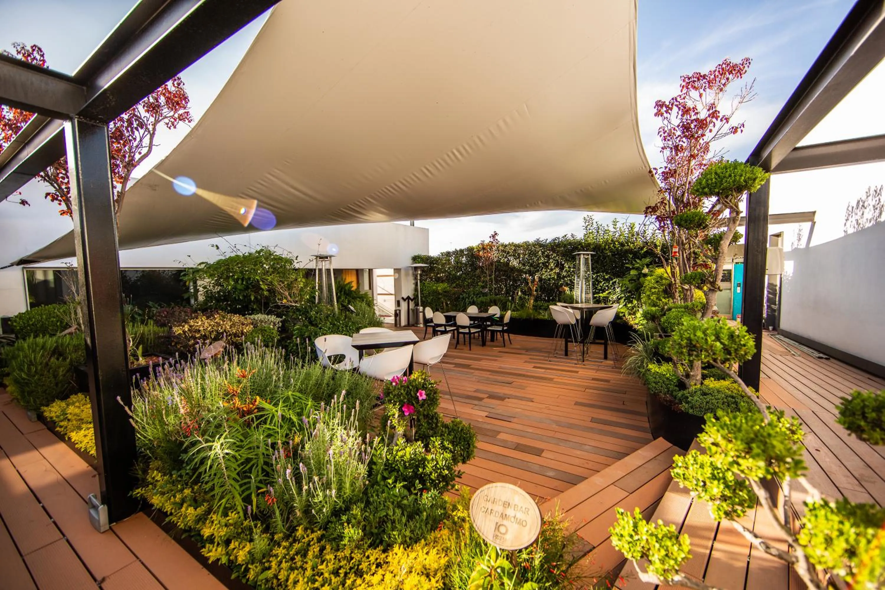Patio in Cantera 10 Hotel Boutique