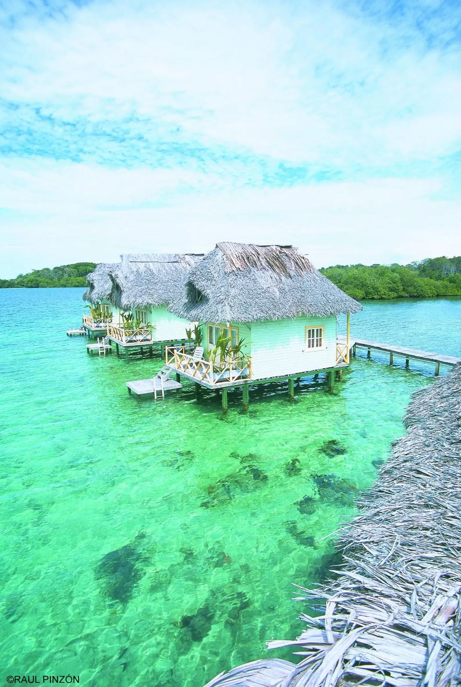 Bird's eye view in Punta Caracol Acqua Lodge