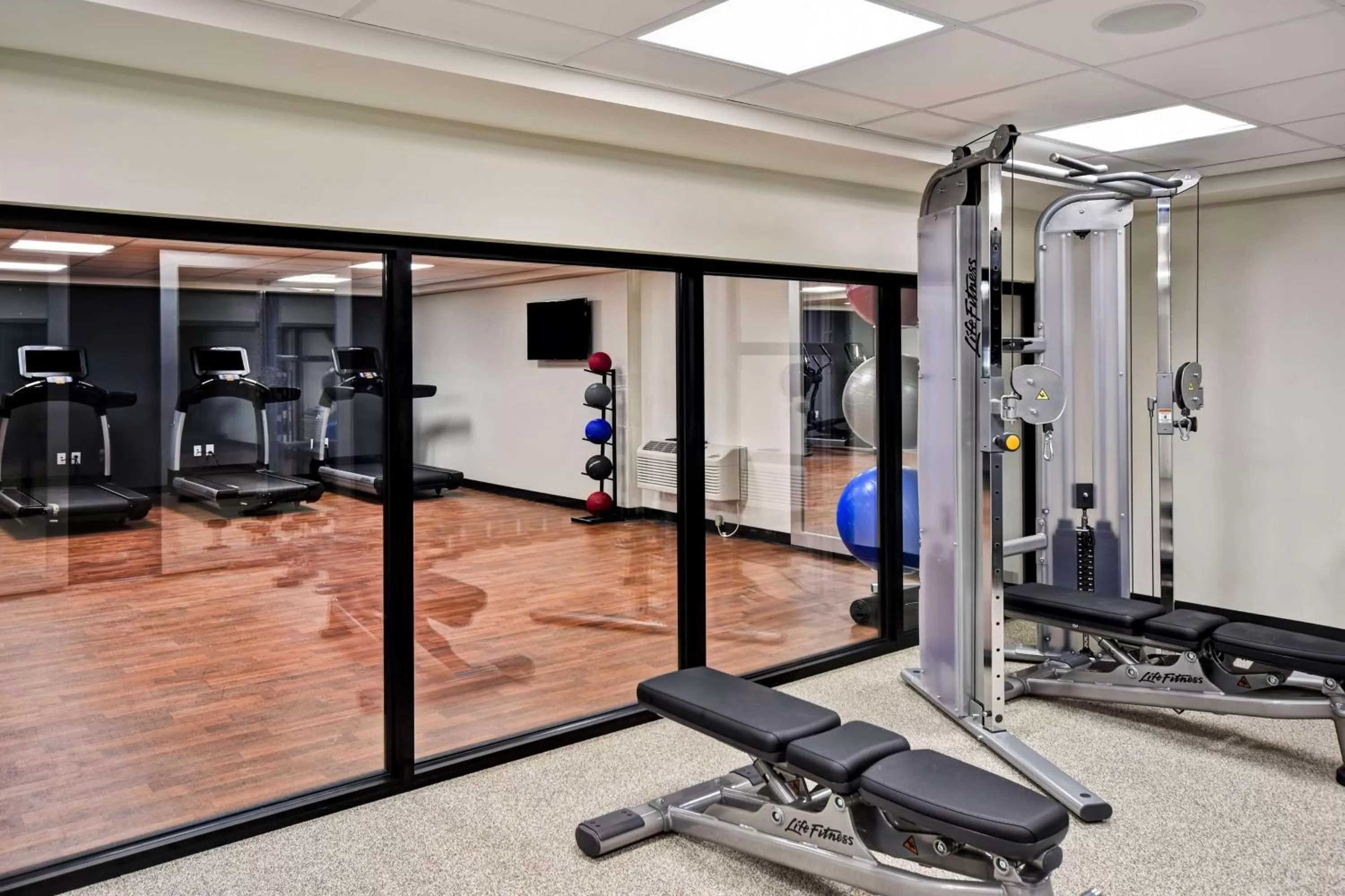 Fitness centre/facilities in DoubleTree by Hilton Deadwood at Cadillac Jack's