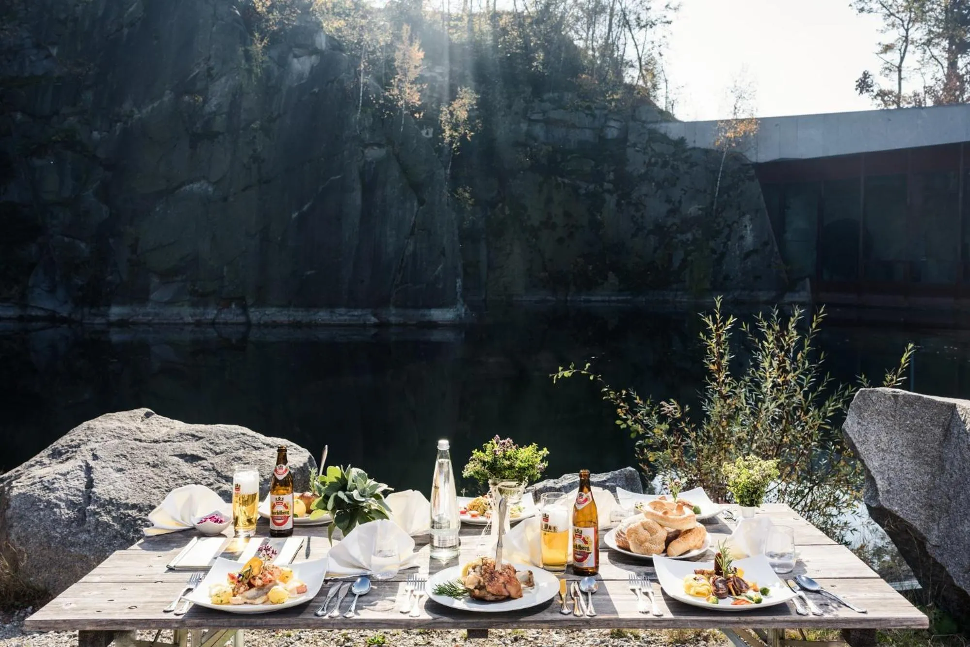 Food and drinks in Hotel Zum Stemplinger Hansl