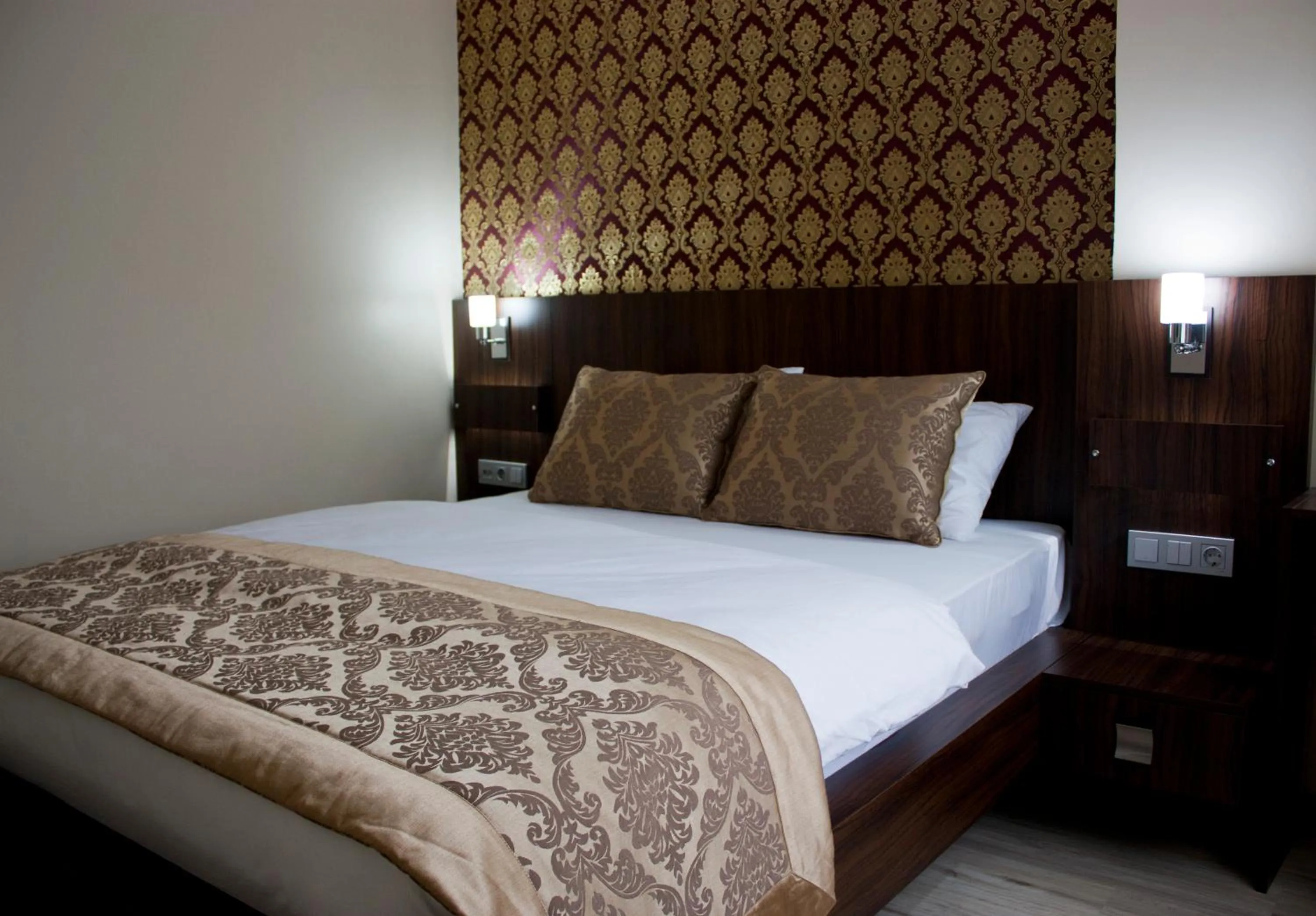 Bed in Istanbul Central Hotel